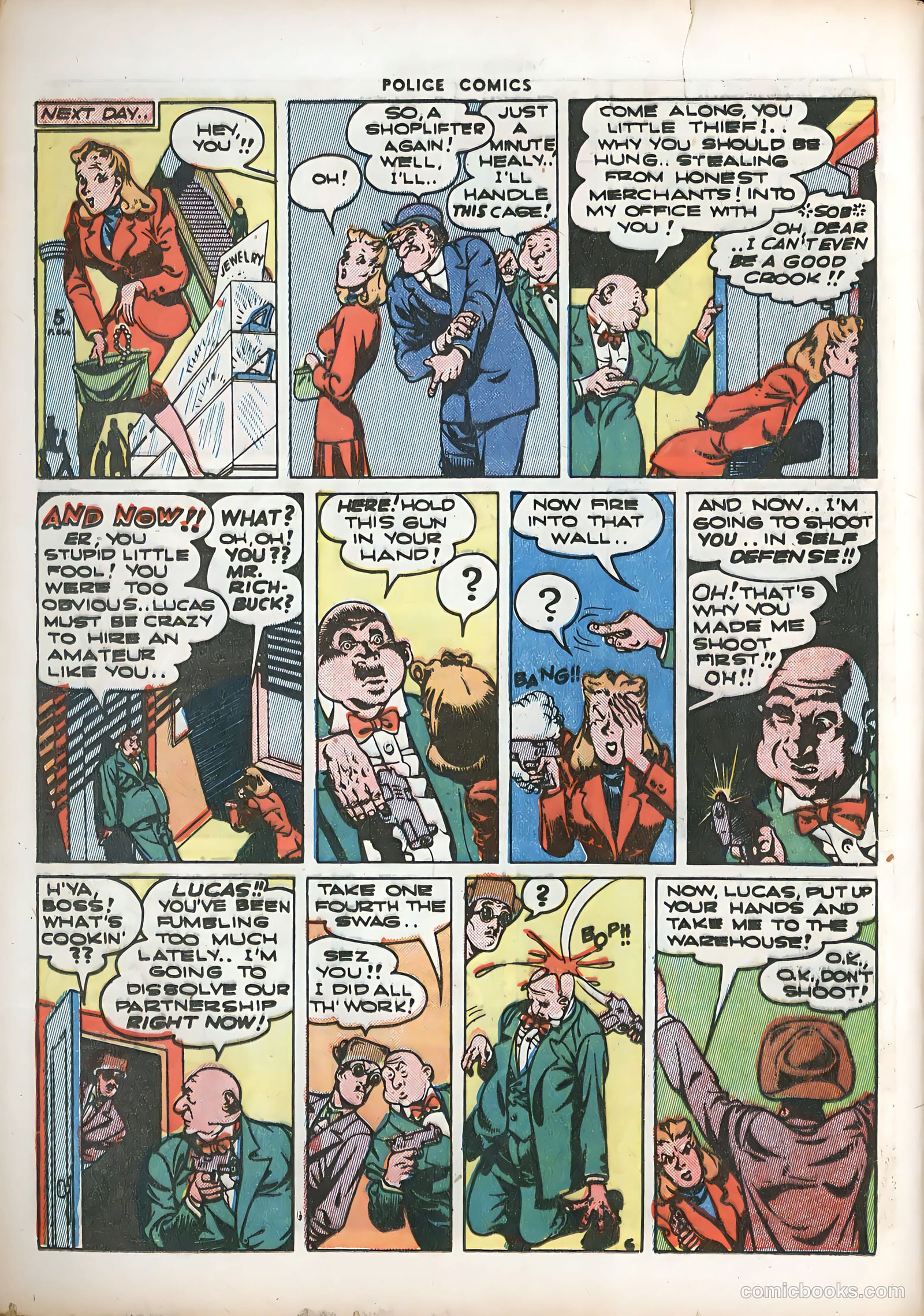 Police Comics #43 (1945) — page 36 of 60