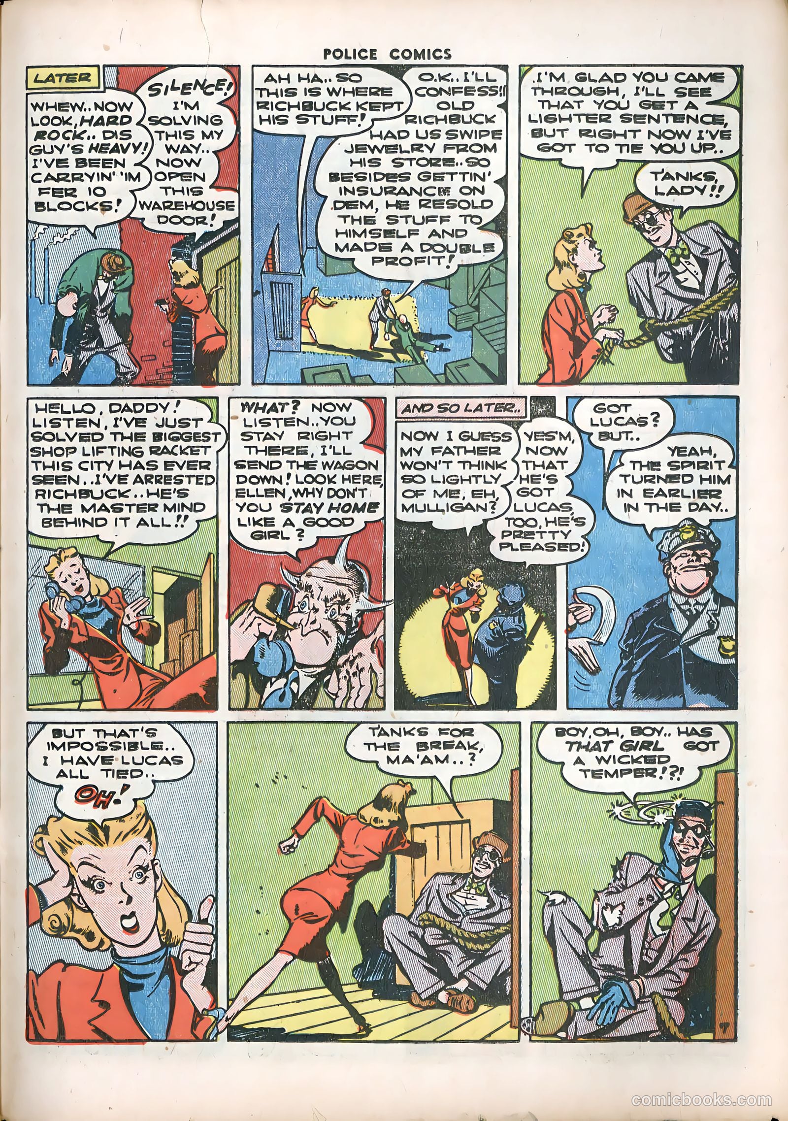 Police Comics #43 (1945) — page 37 of 60