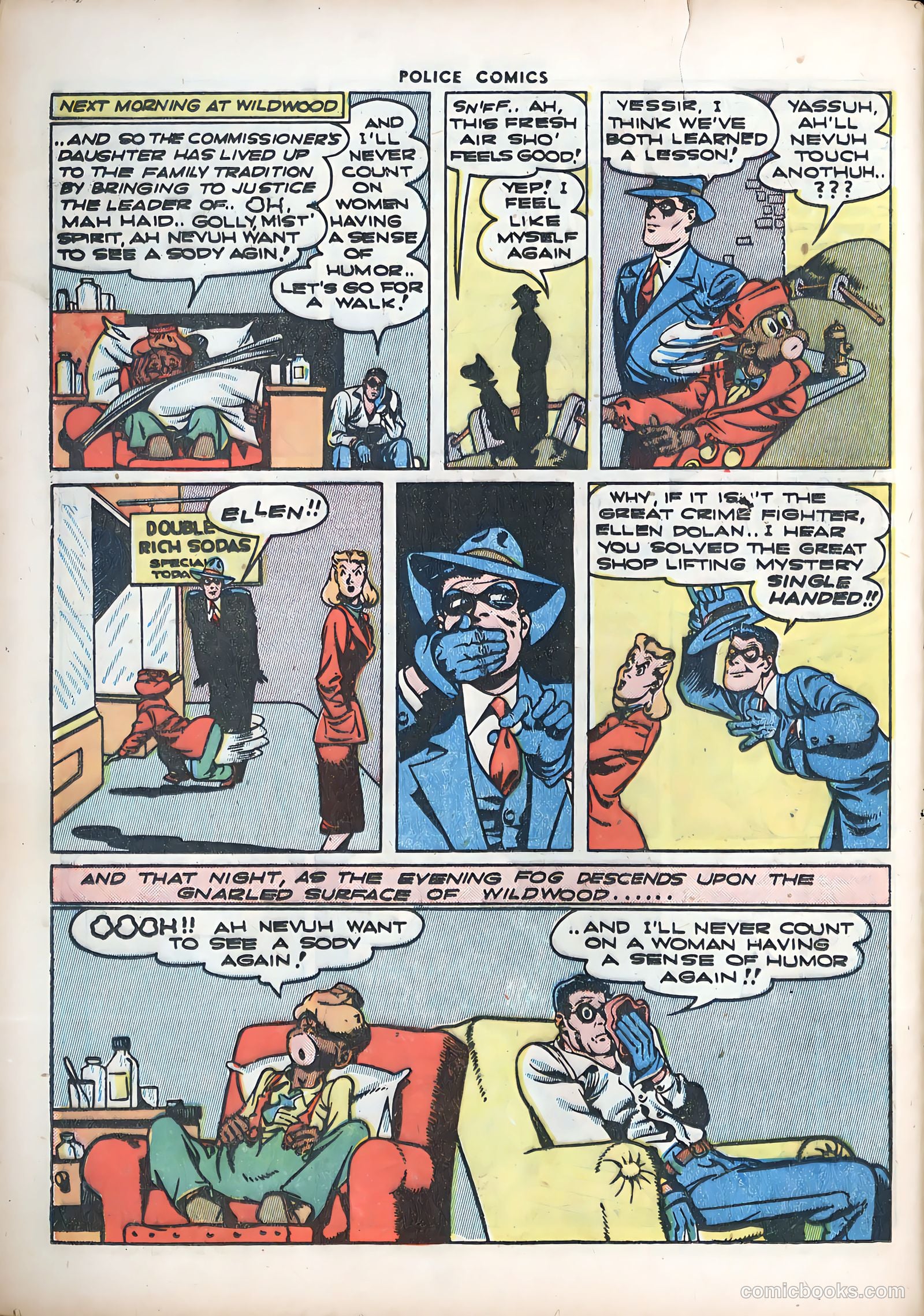 Police Comics #43 (1945) — page 38 of 60