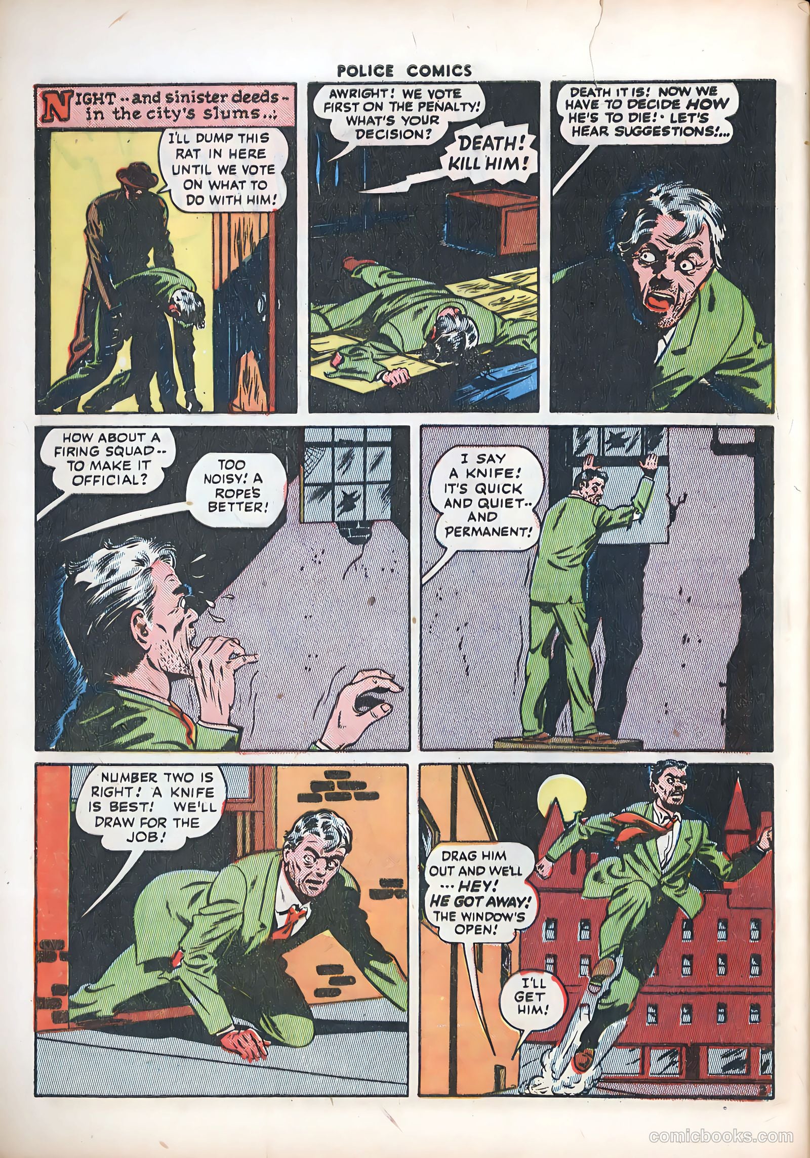 Police Comics #43 (1945) — page 50 of 60