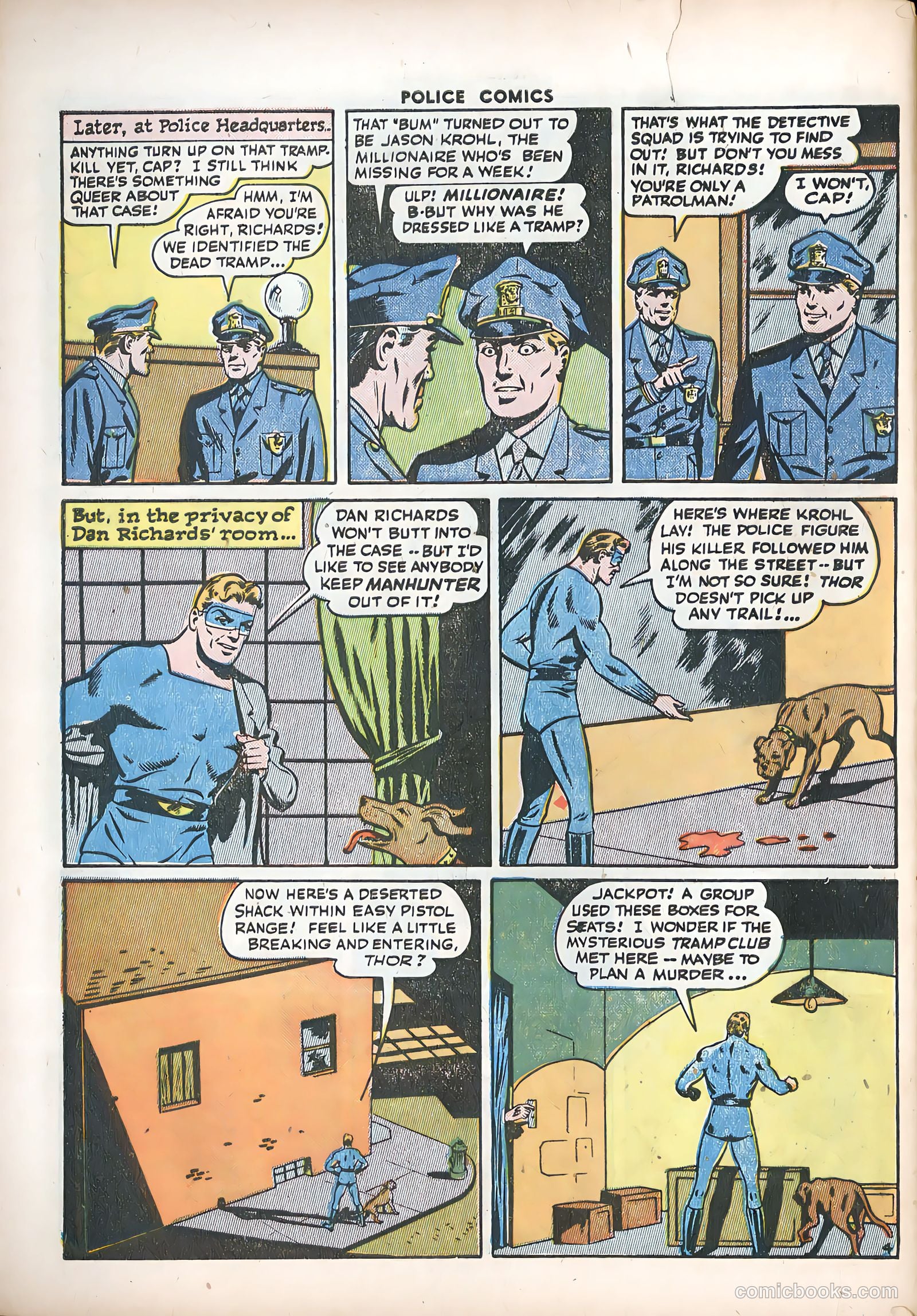 Police Comics #43 (1945) — page 52 of 60