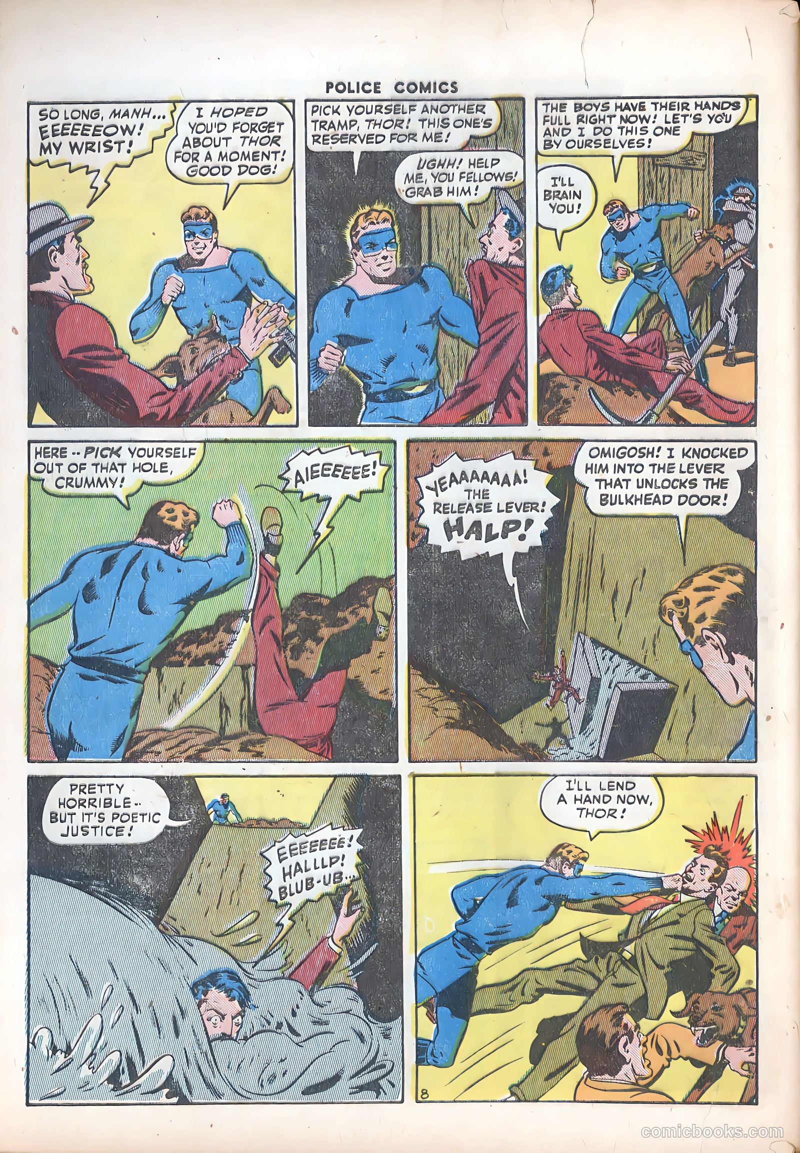 Police Comics #43 (1945) — page 56 of 60