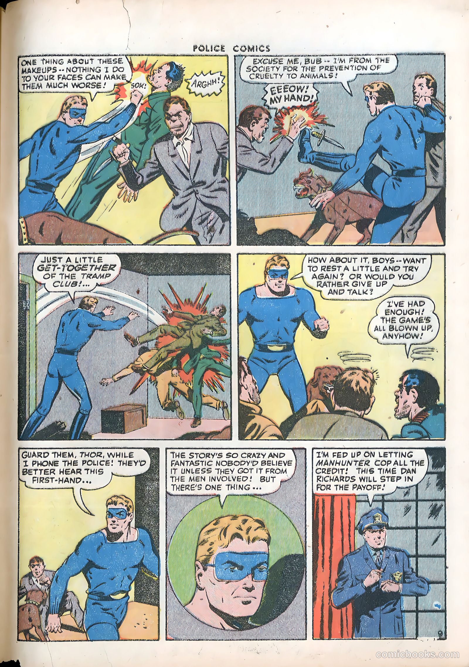Police Comics #43 (1945) — page 57 of 60