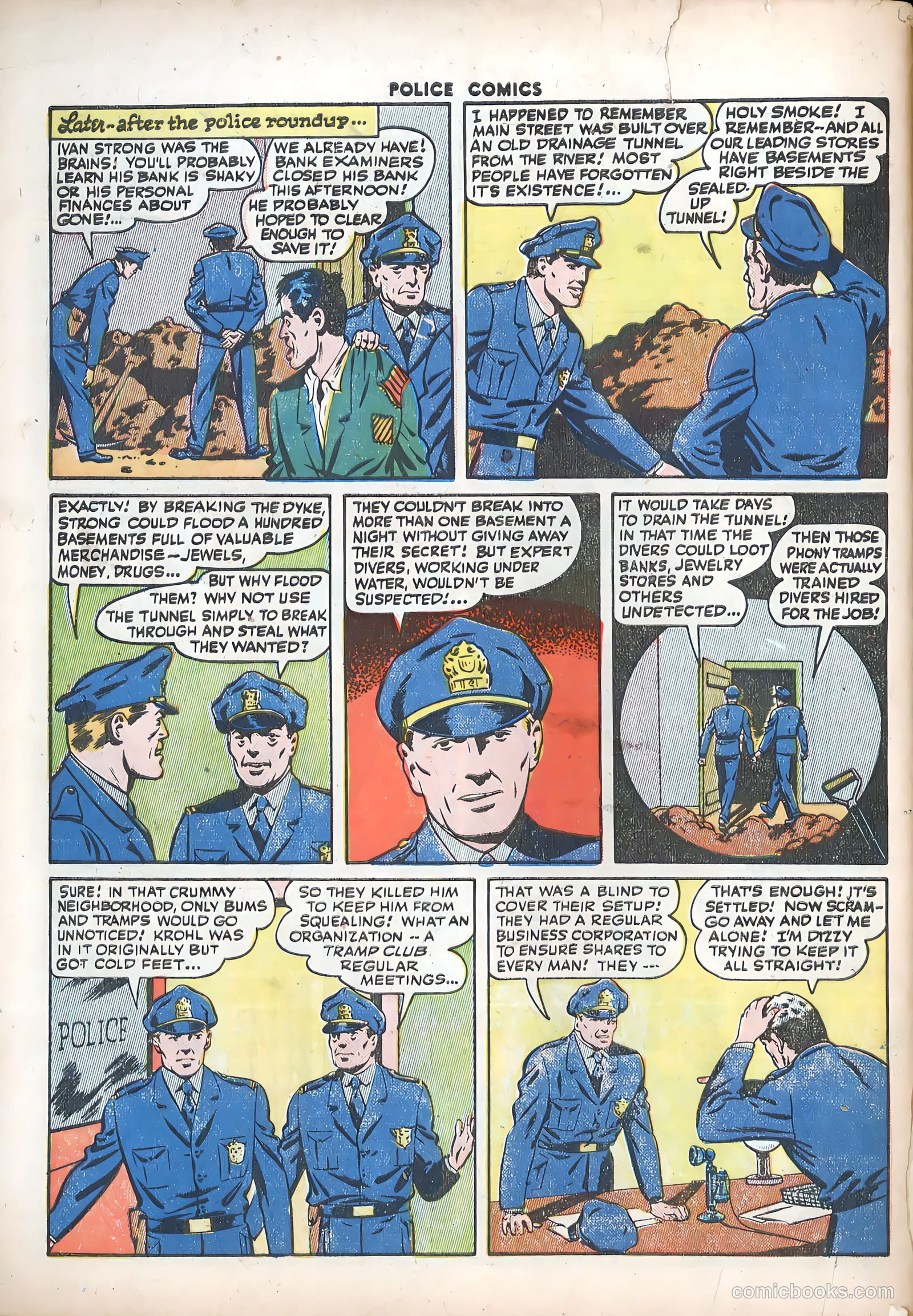 Police Comics #43 (1945) — page 58 of 60