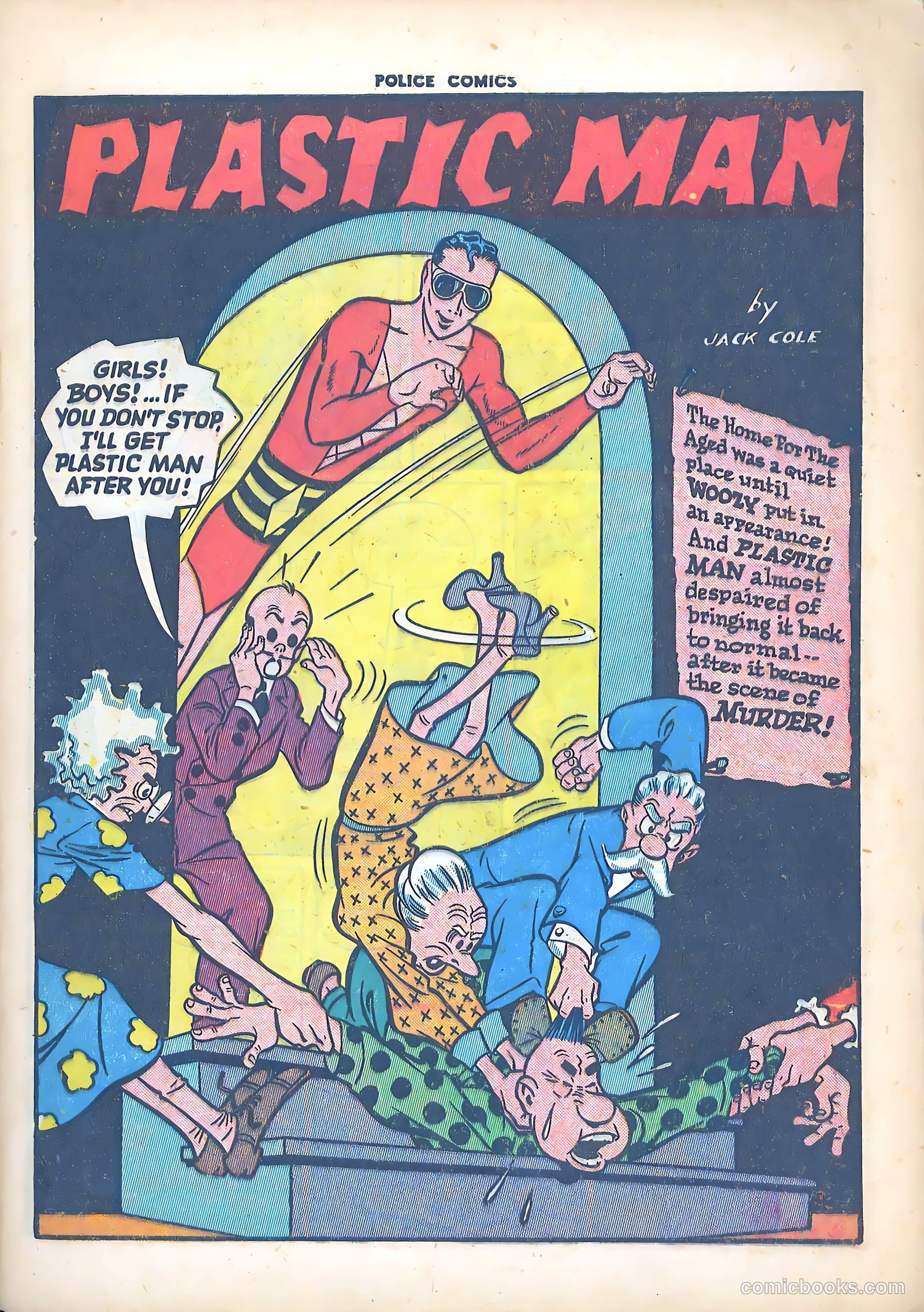 Police Comics #44 (1945) — page 3 of 60