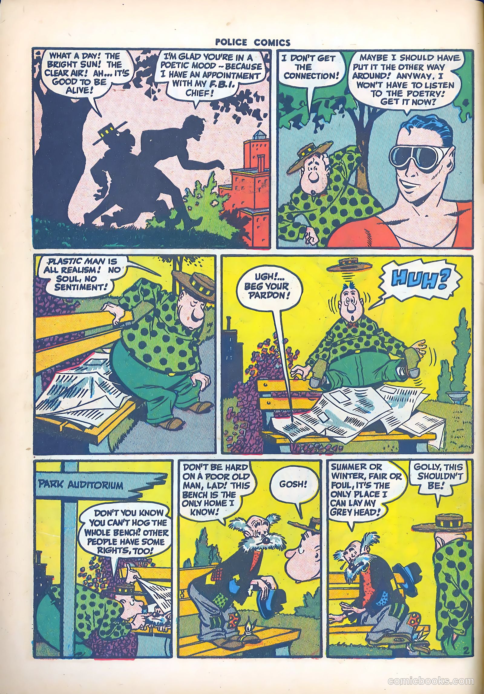Police Comics #44 (1945) — page 4 of 60