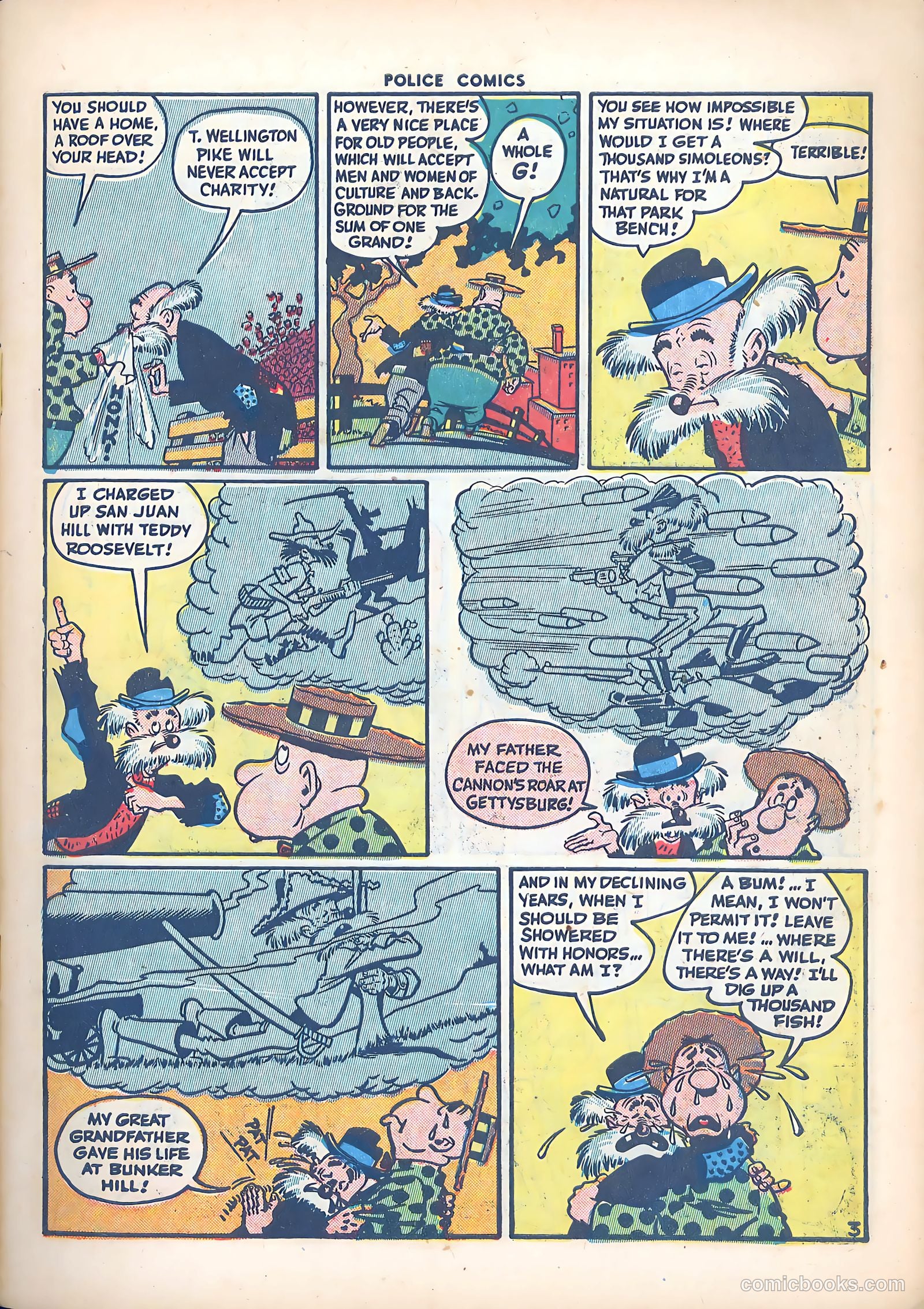 Police Comics #44 (1945) — page 5 of 60