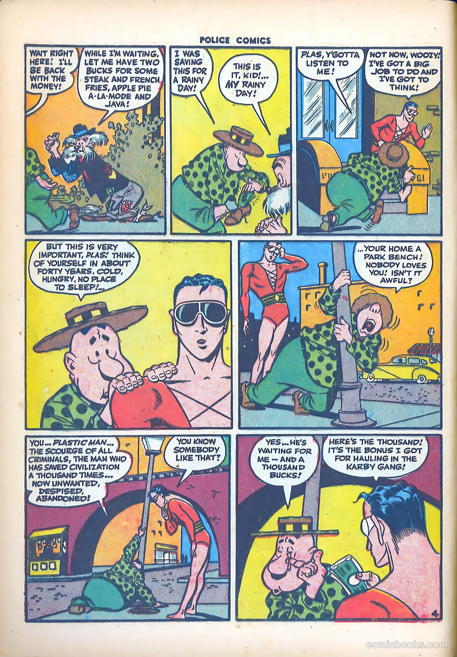 Police Comics #44 (1945) — page 6 of 60