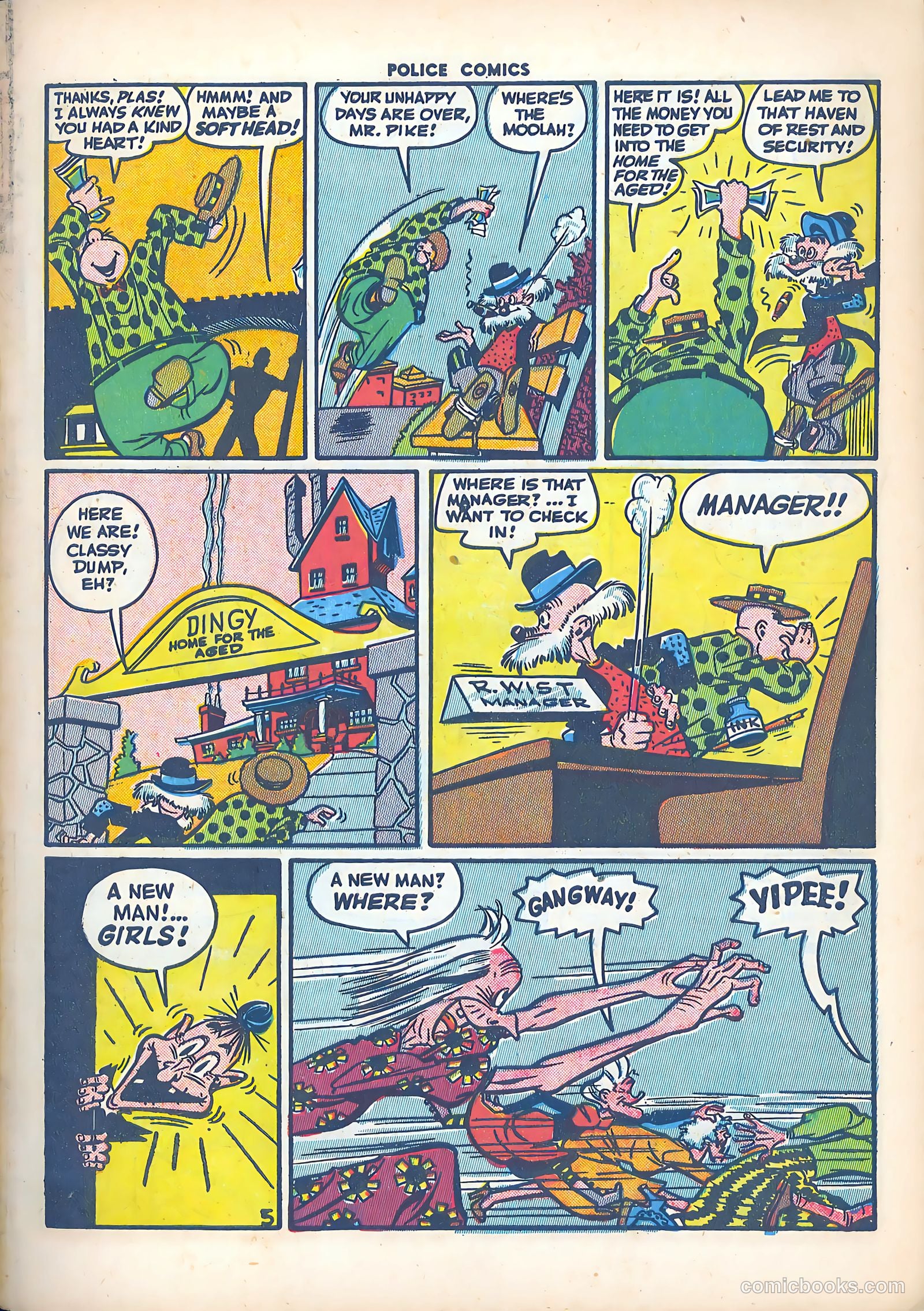 Police Comics #44 (1945) — page 7 of 60