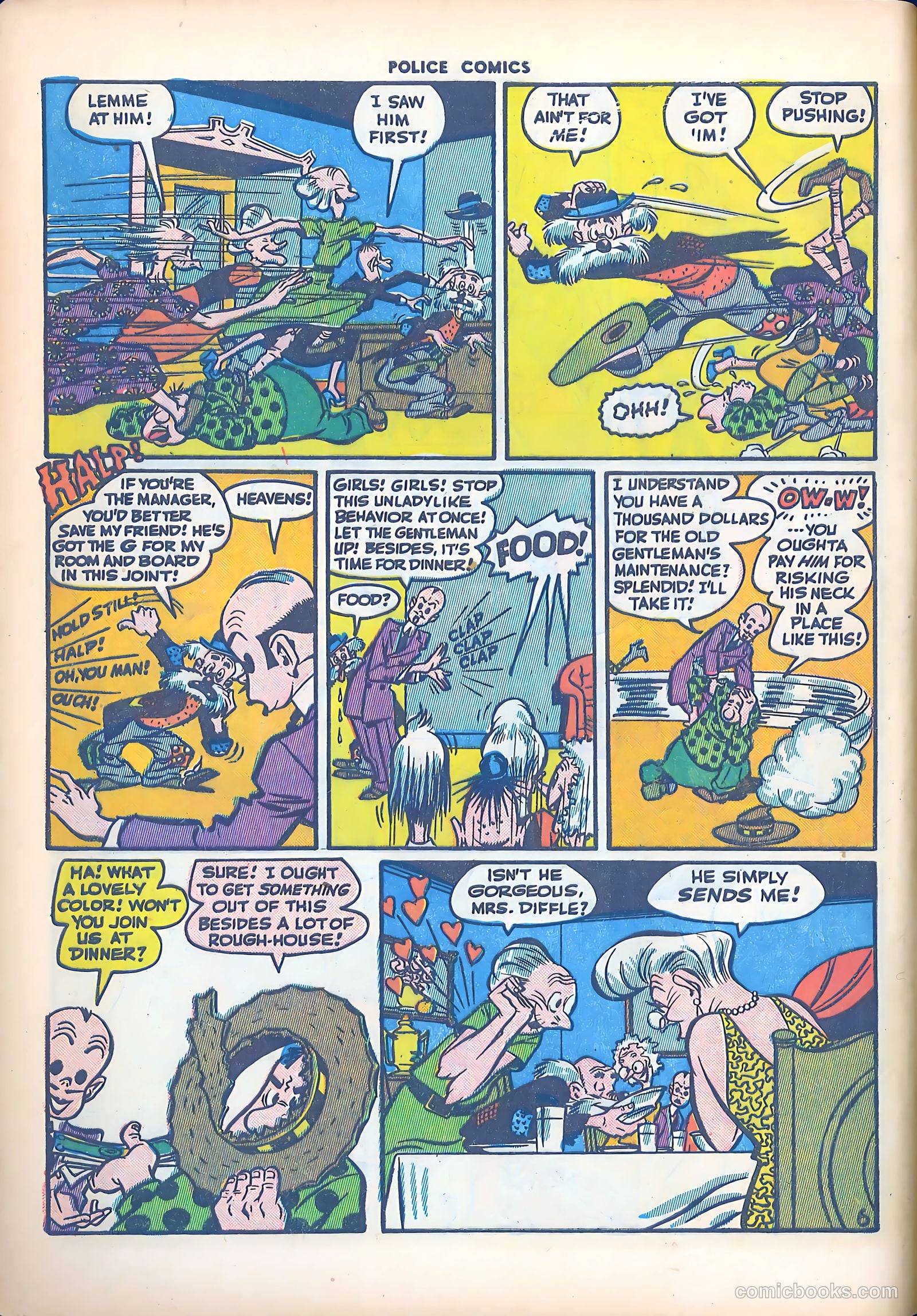 Police Comics #44 (1945) — page 8 of 60