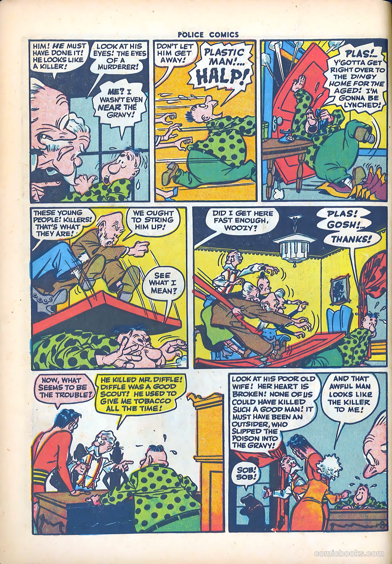 Police Comics #44 (1945) — page 10 of 60