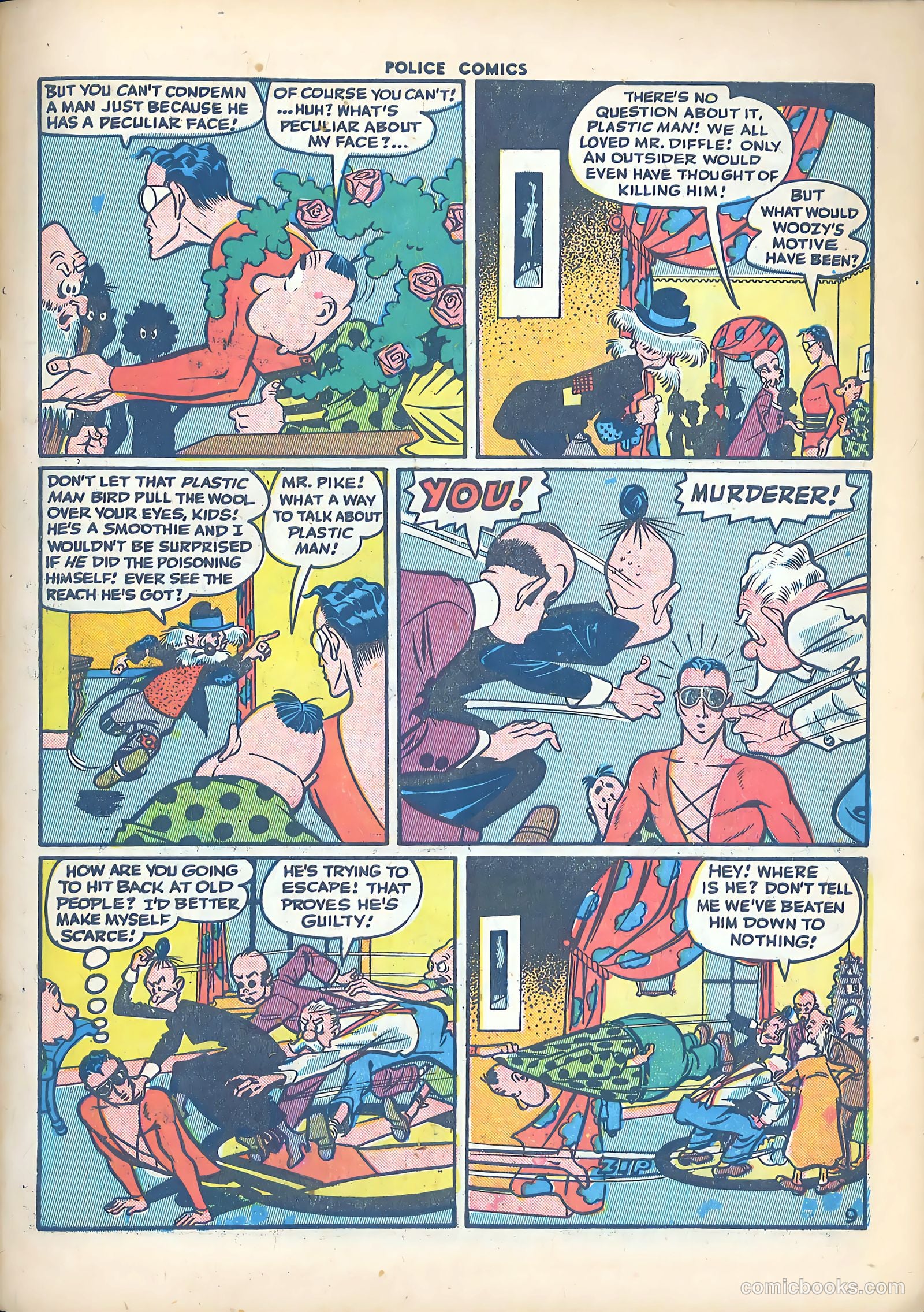 Police Comics #44 (1945) — page 11 of 60