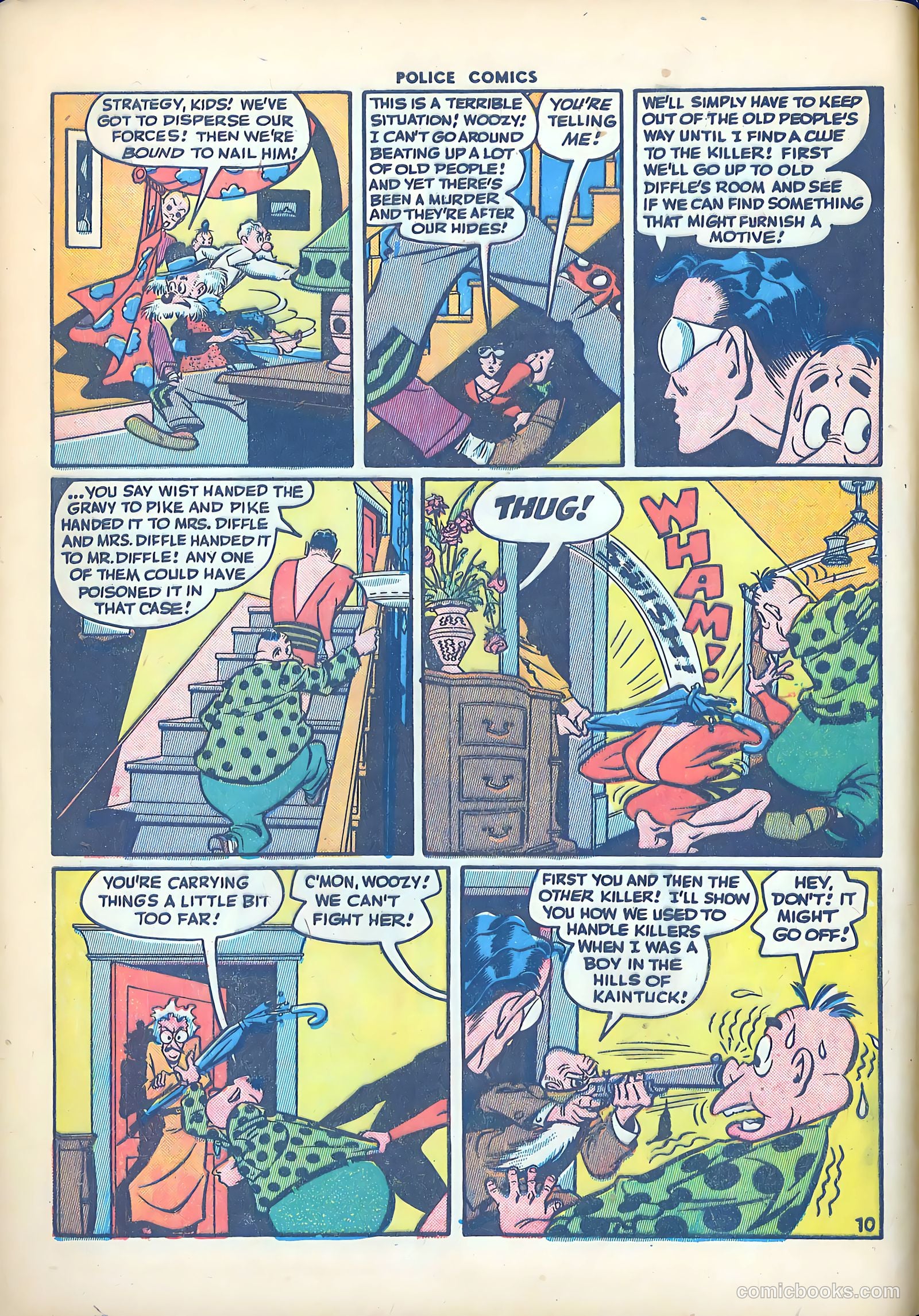 Police Comics #44 (1945) — page 12 of 60