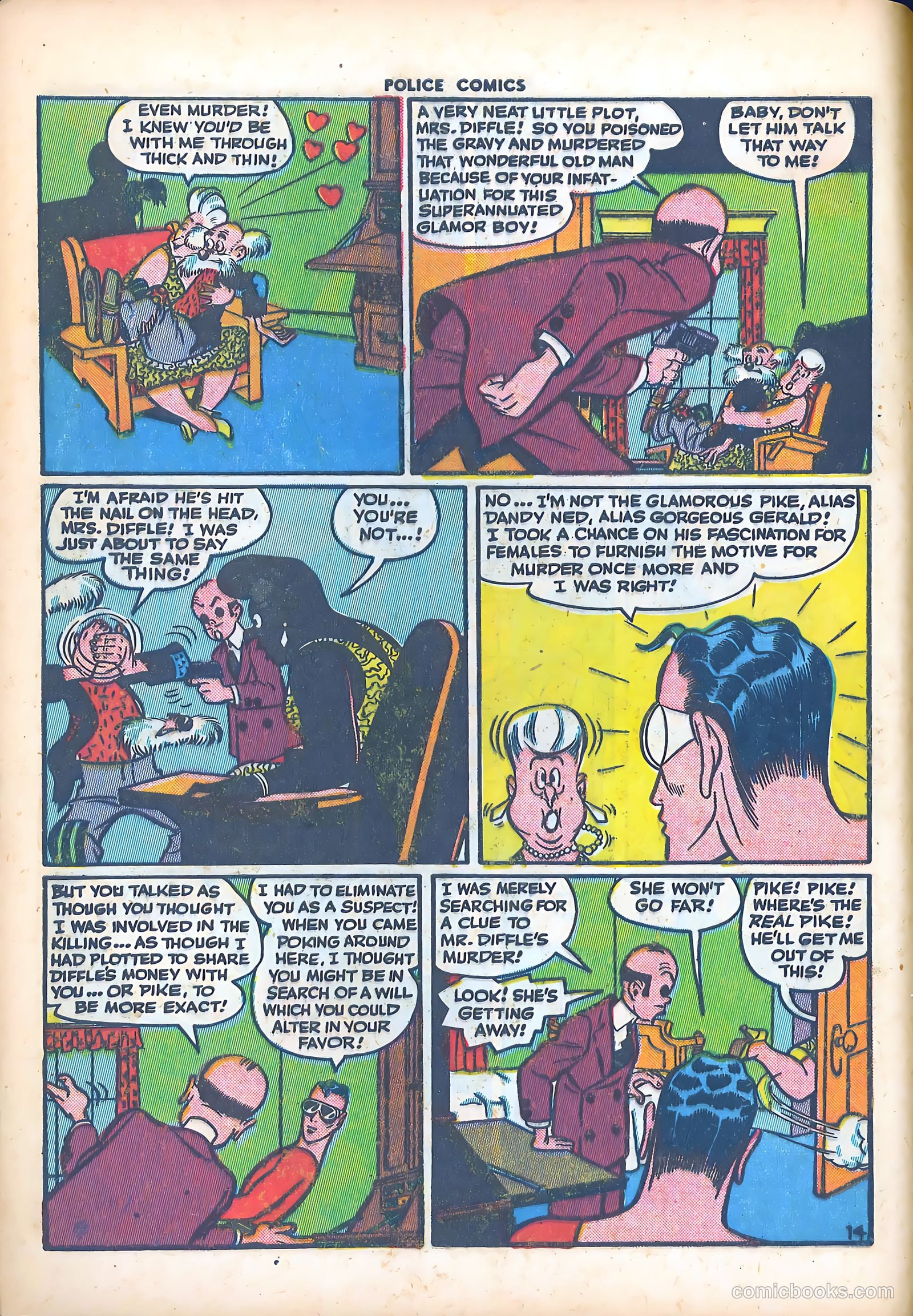 Police Comics #44 (1945) — page 16 of 60