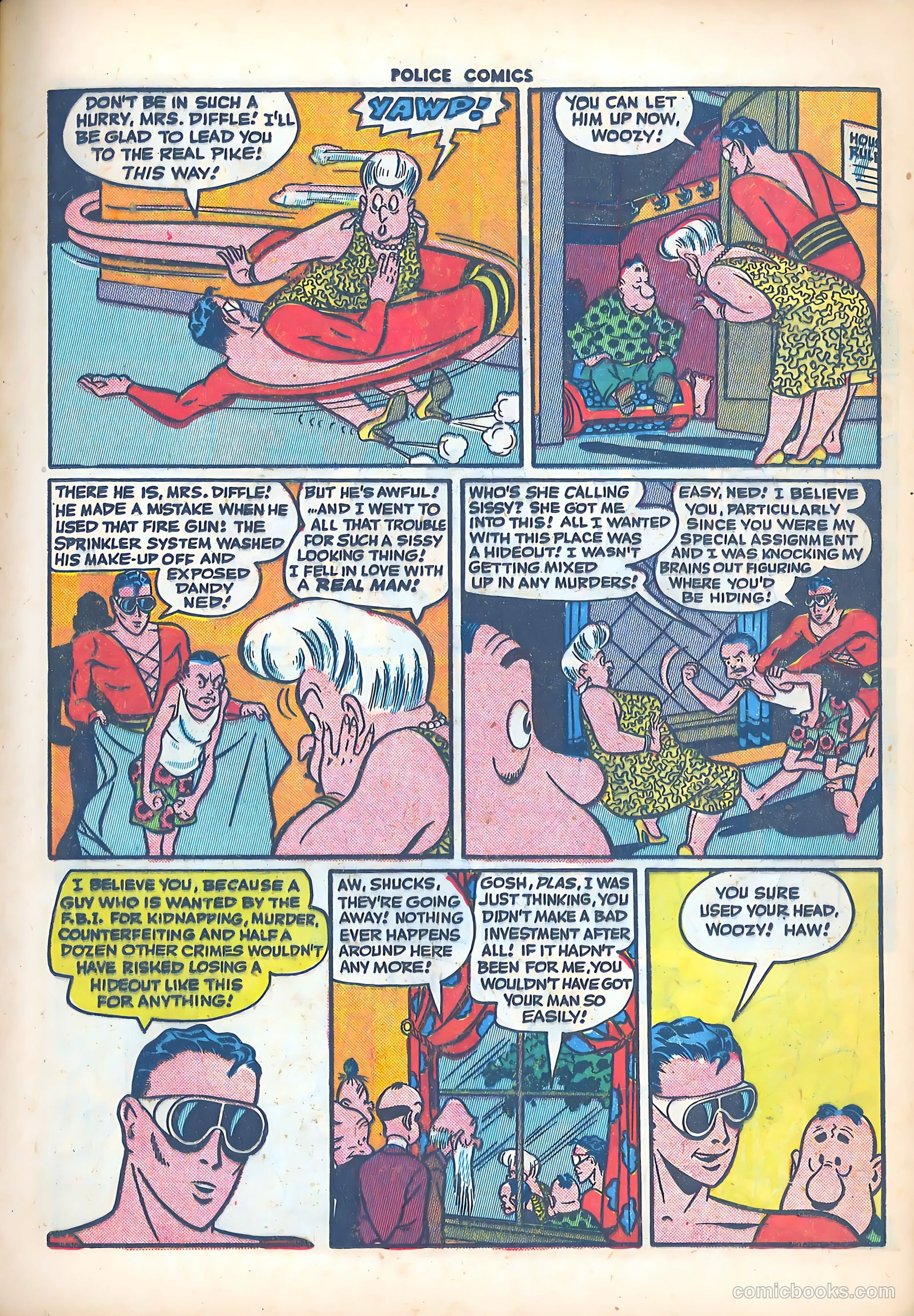Police Comics #44 (1945) — page 17 of 60
