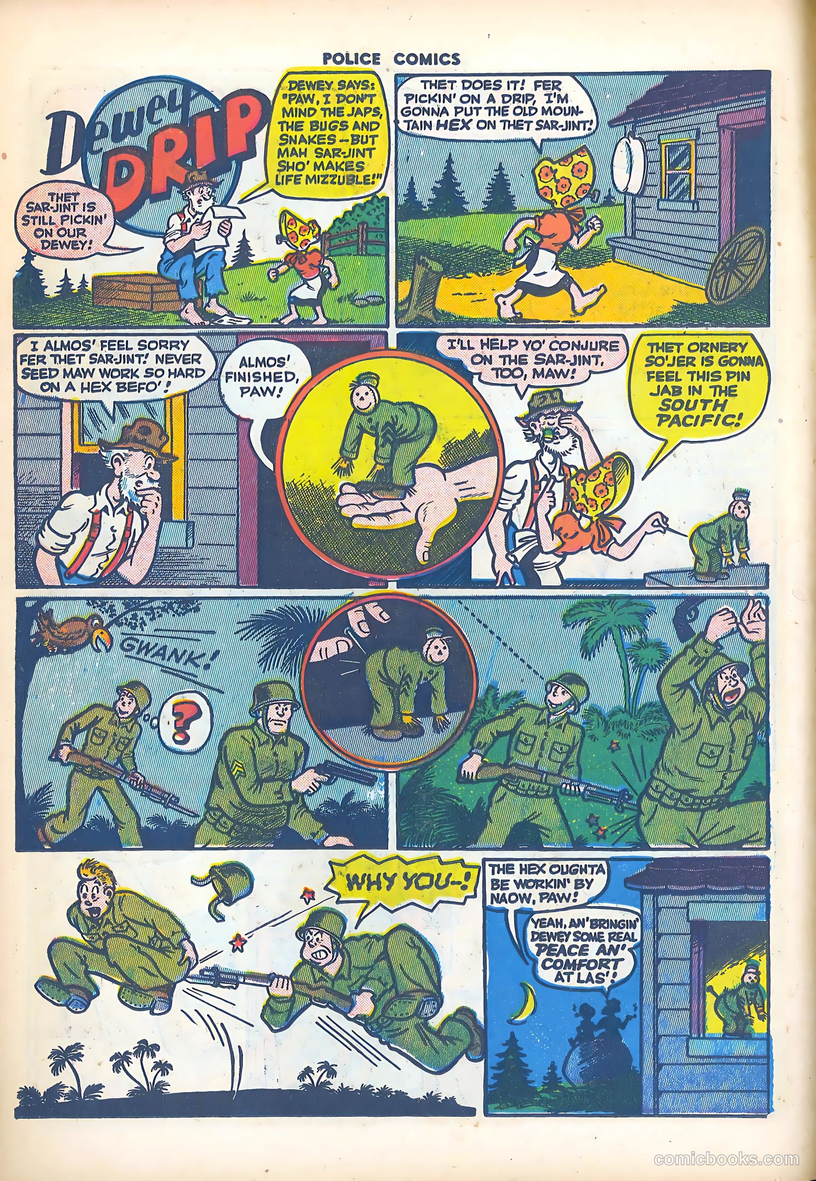 Police Comics #44 (1945) — page 18 of 60