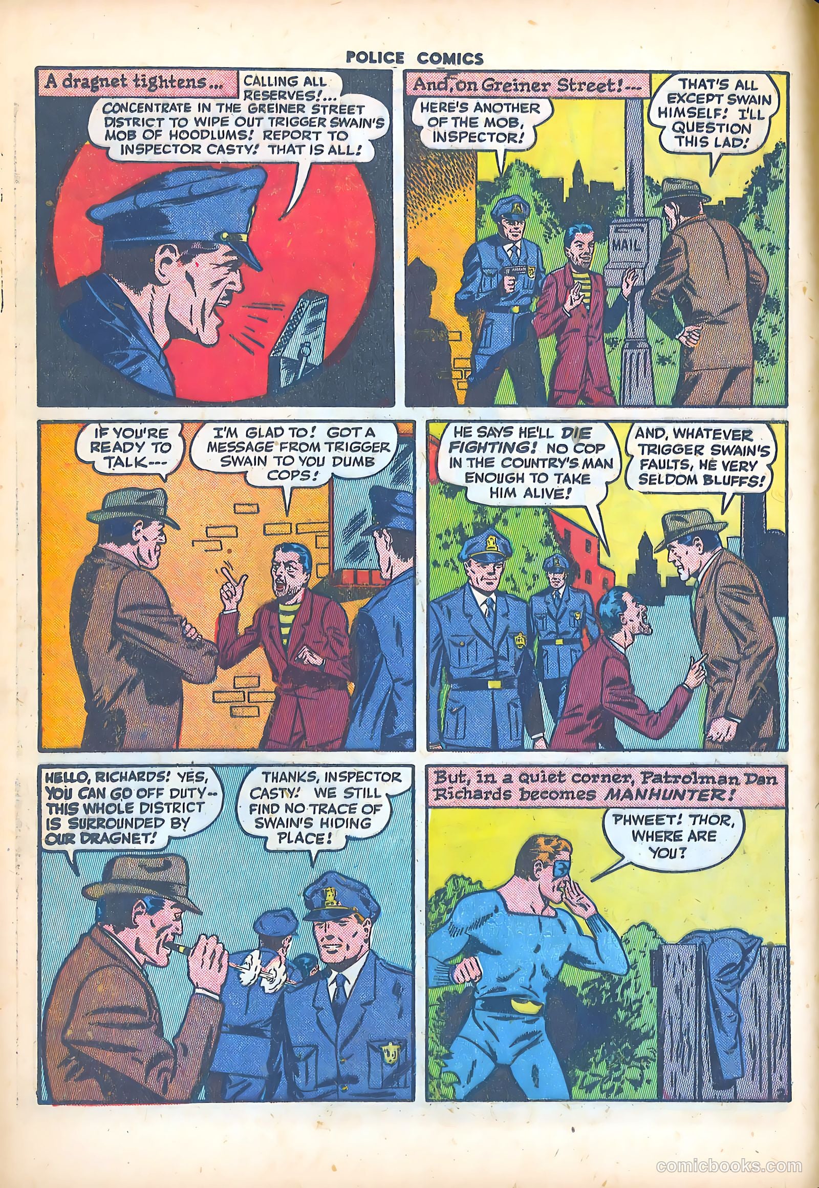 Police Comics #44 (1945) — page 20 of 60