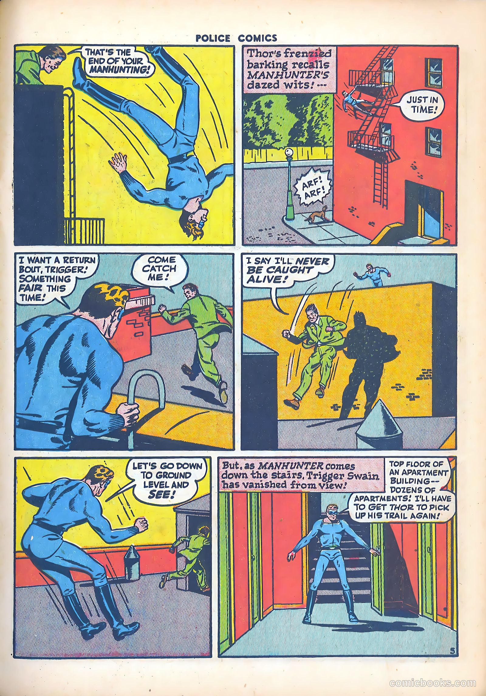 Police Comics #44 (1945) — page 23 of 60