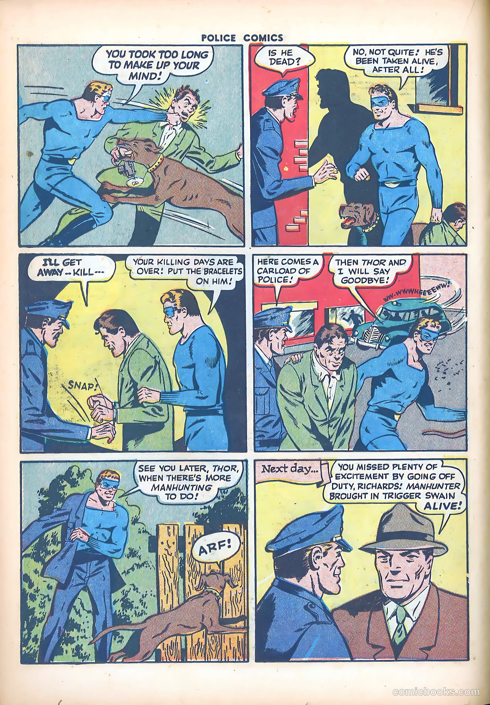 Police Comics #44 (1945) — page 28 of 60