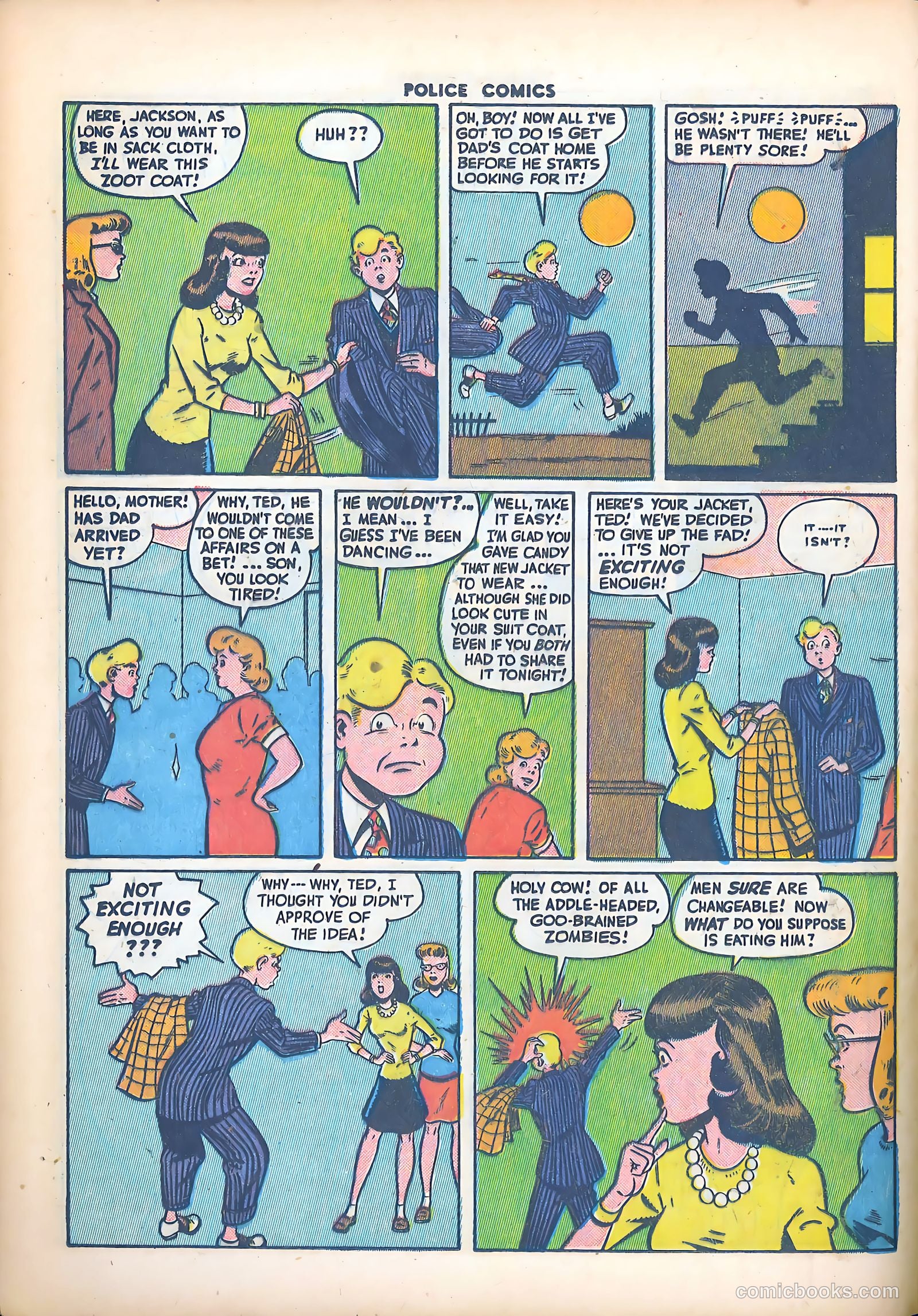 Police Comics #44 (1945) — page 36 of 60