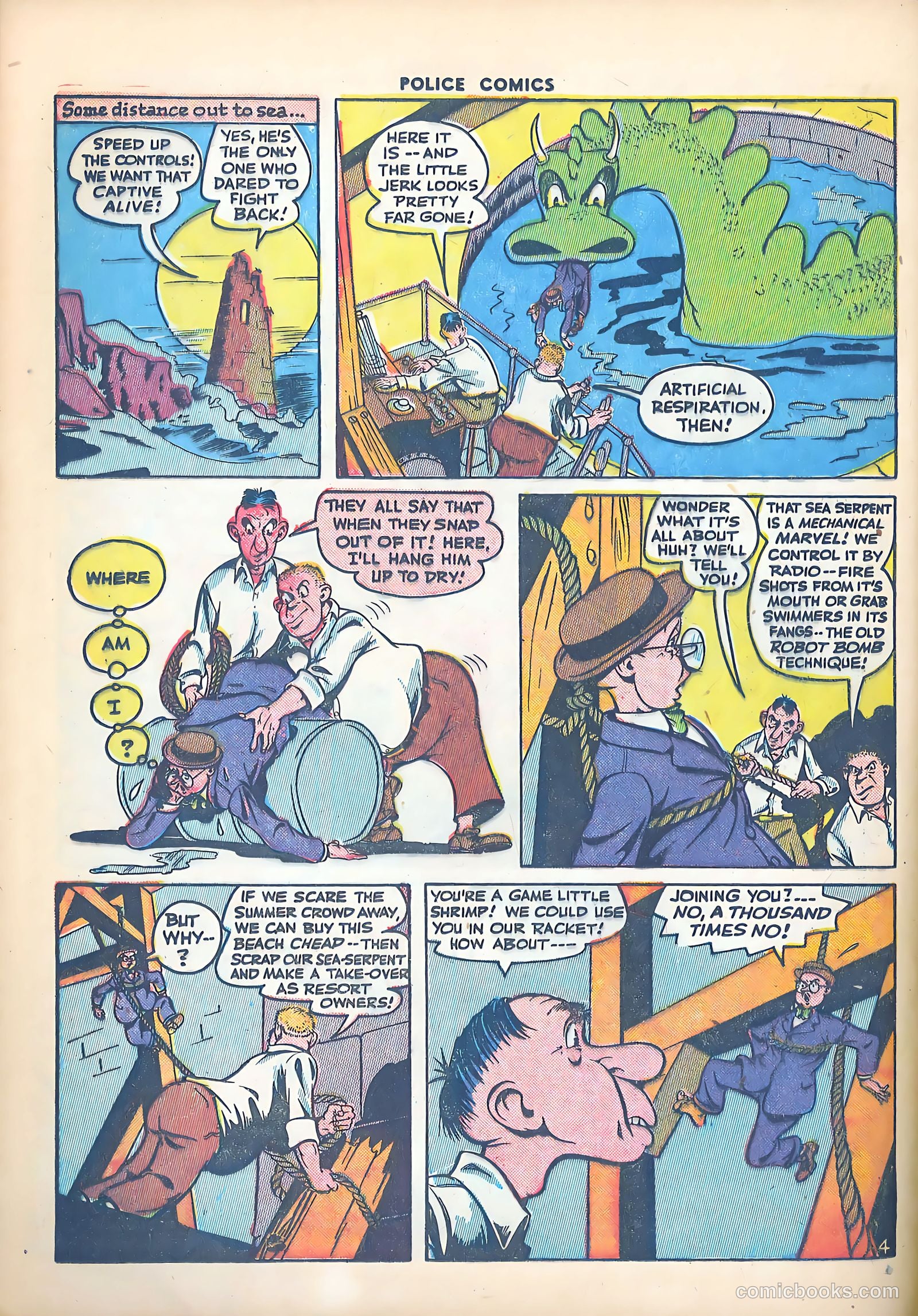 Police Comics #44 (1945) — page 40 of 60