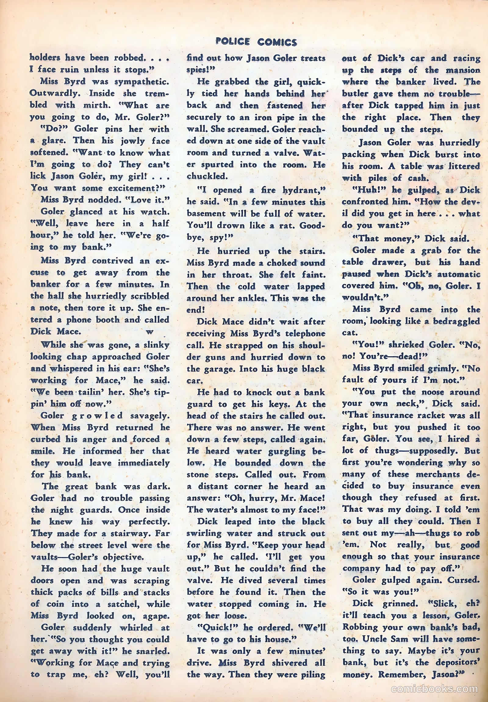 Police Comics #44 (1945) — page 44 of 60