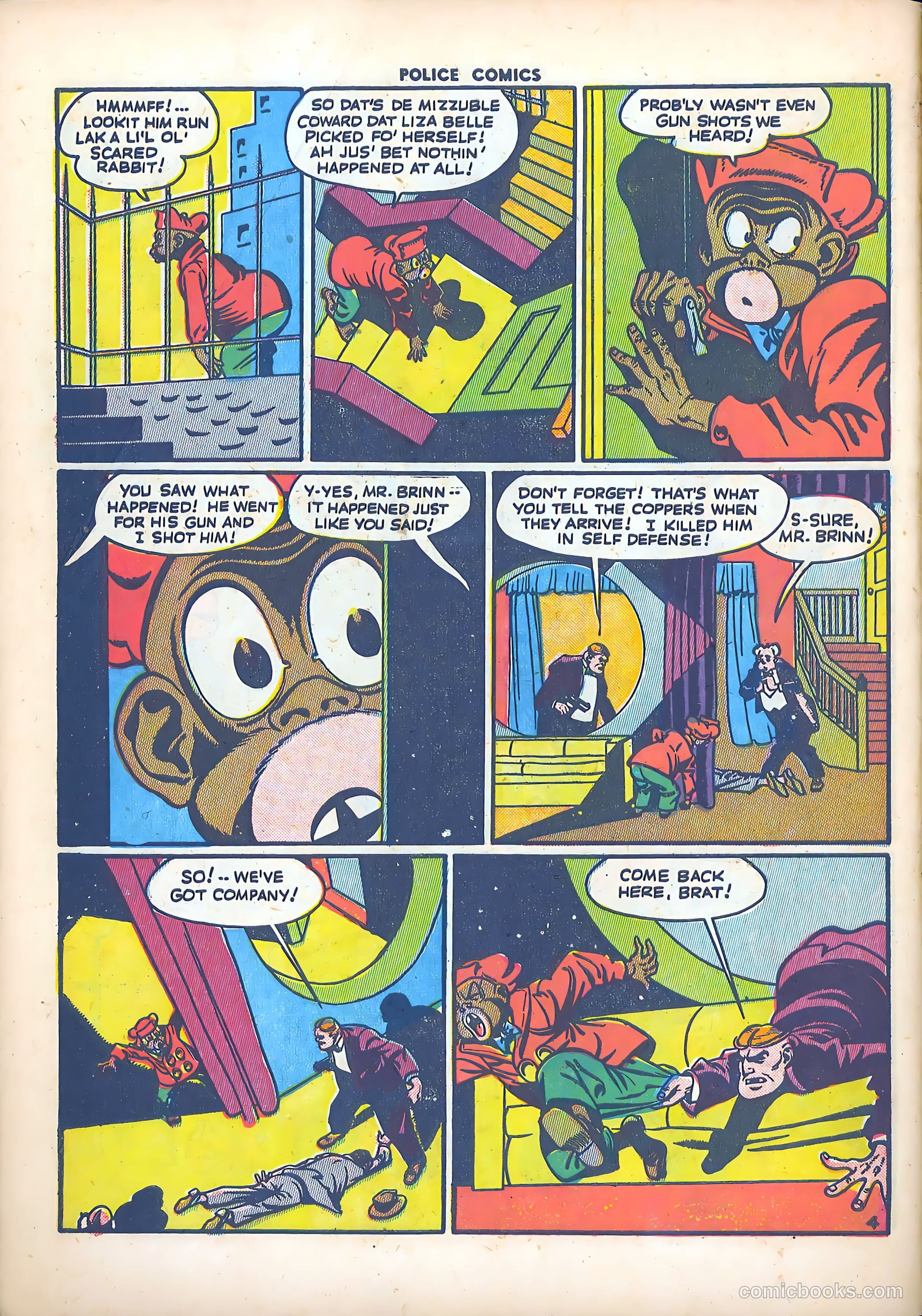Police Comics #44 (1945) — page 54 of 60