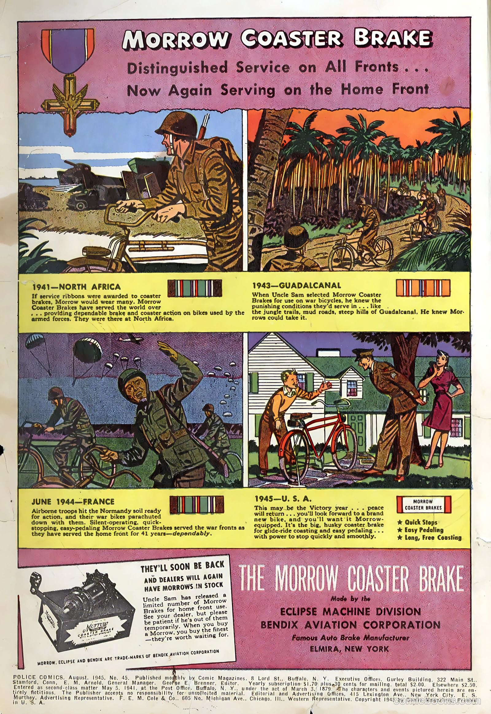 Police Comics #45 (1945) — page 2 of 60