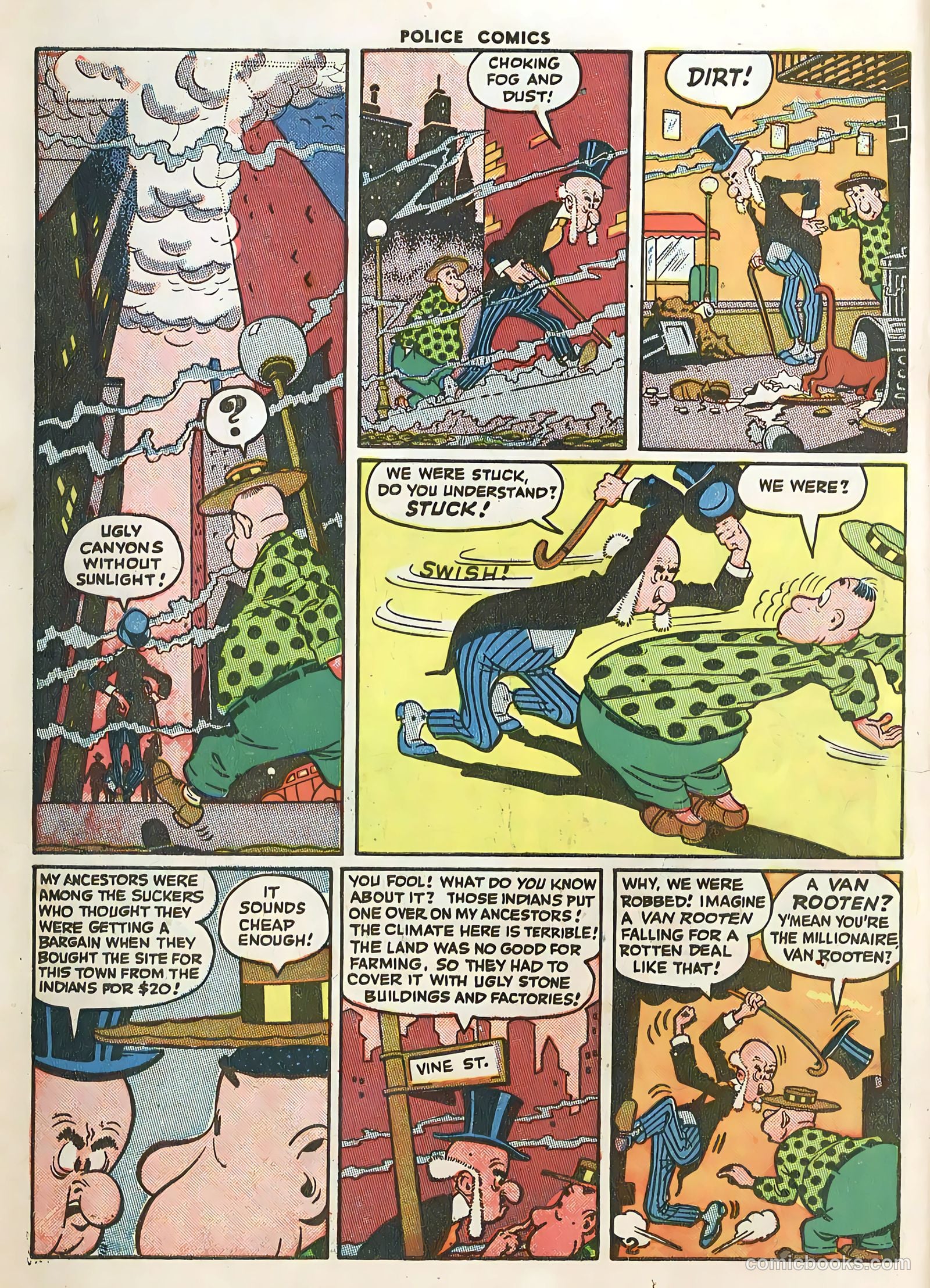 Police Comics #45 (1945) — page 4 of 60