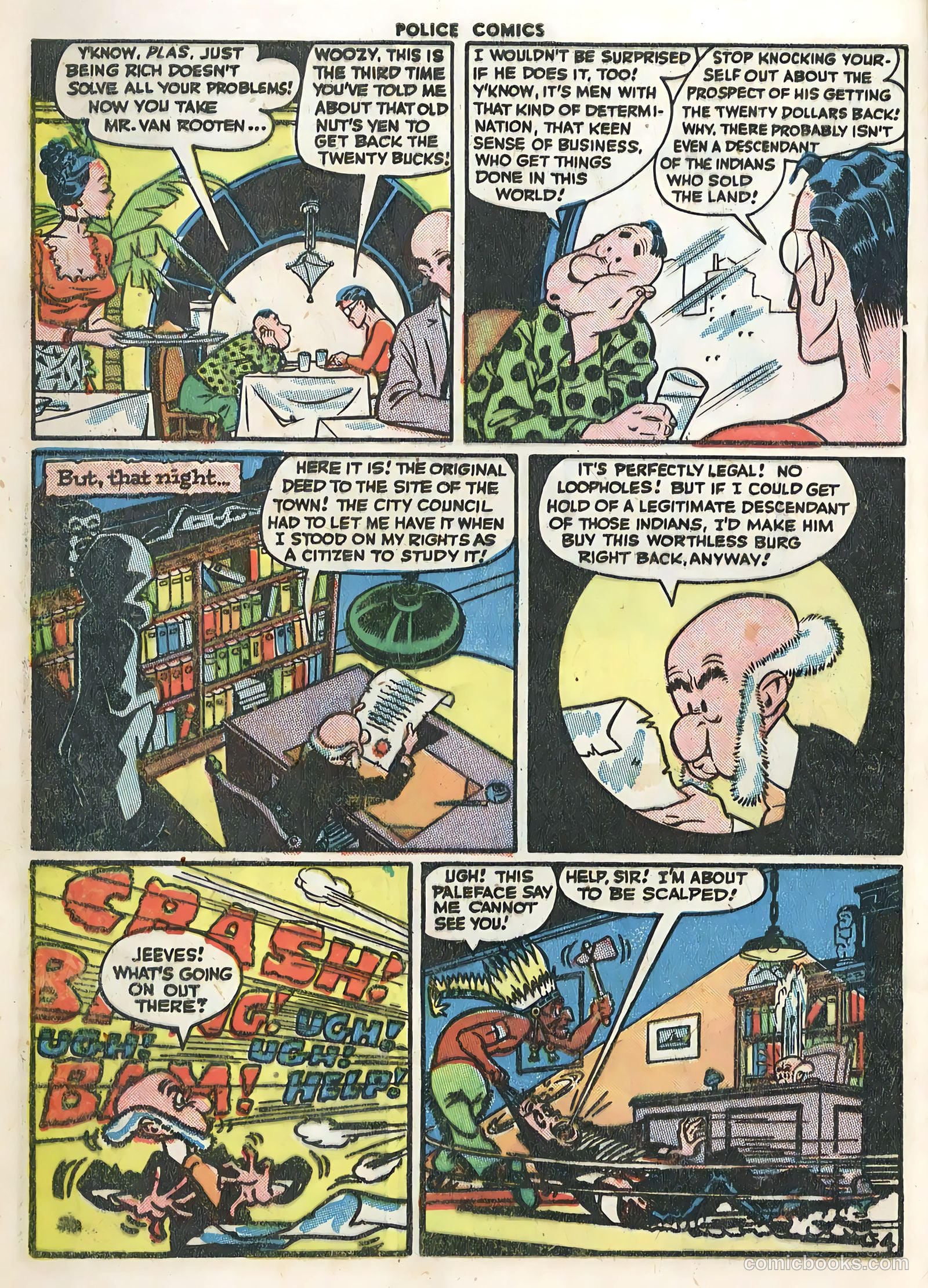 Police Comics #45 (1945) — page 6 of 60