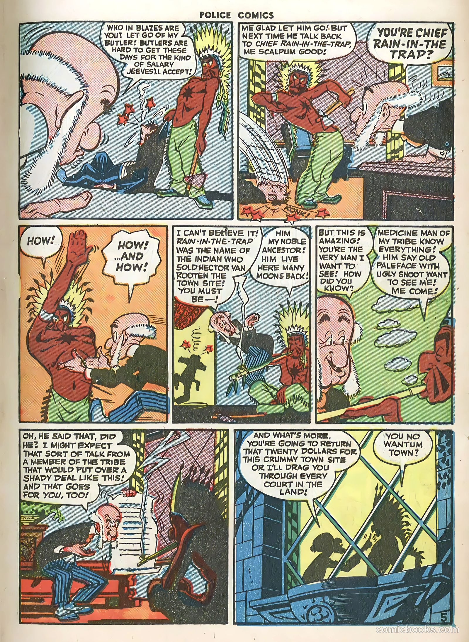 Police Comics #45 (1945) — page 7 of 60