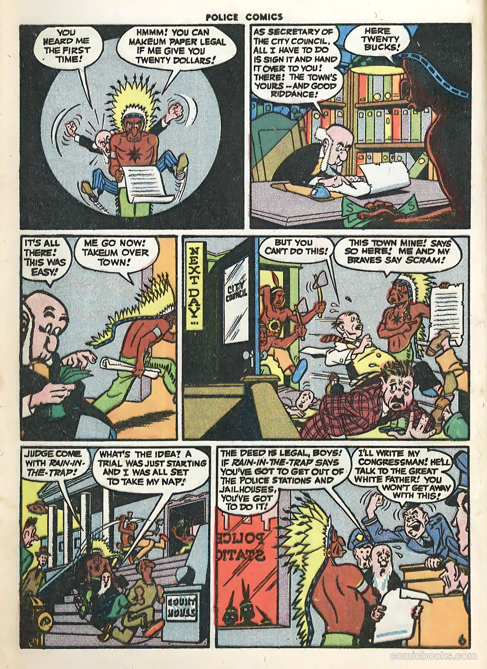 Police Comics #45 (1945) — page 8 of 60