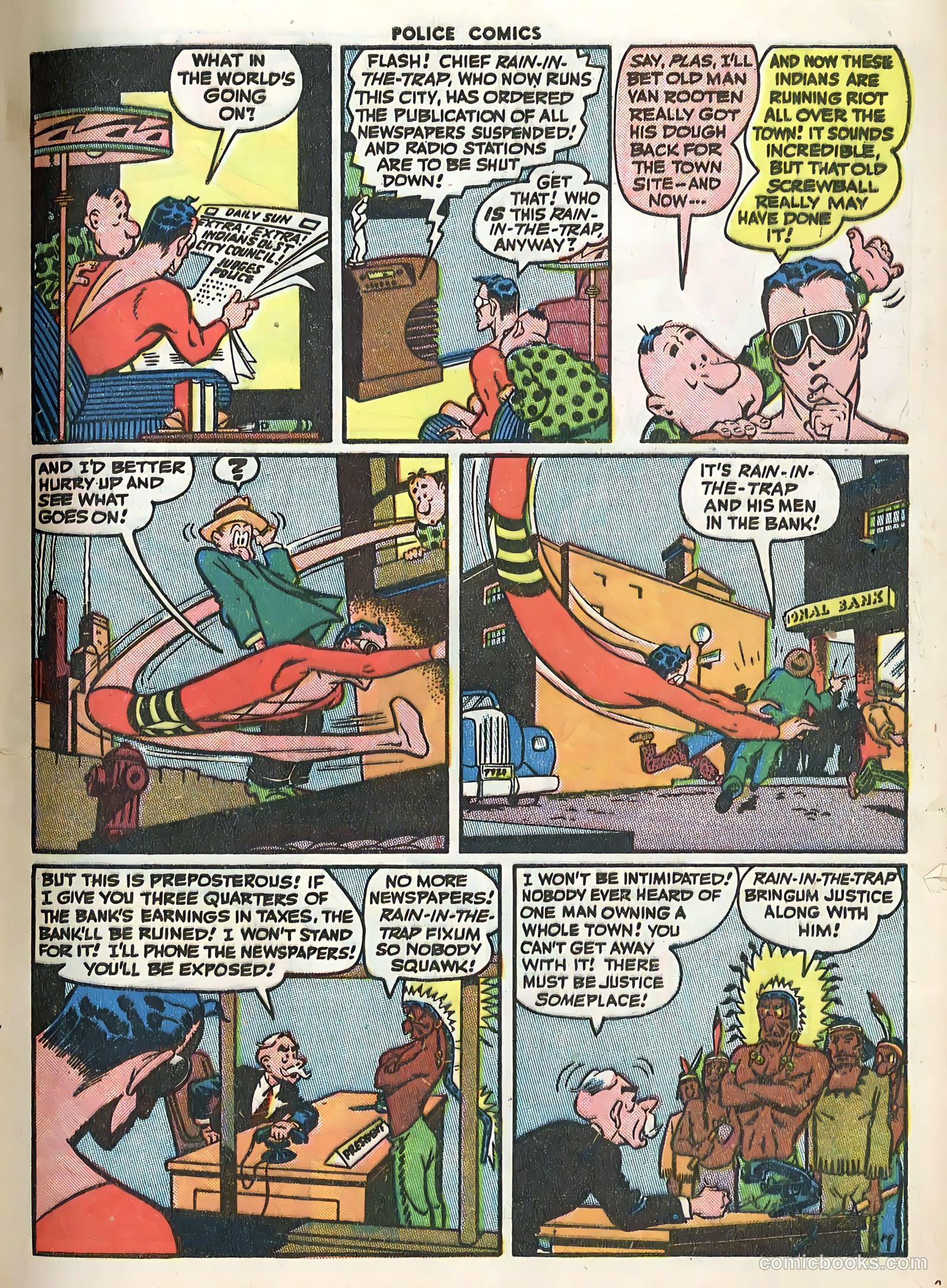 Police Comics #45 (1945) — page 9 of 60