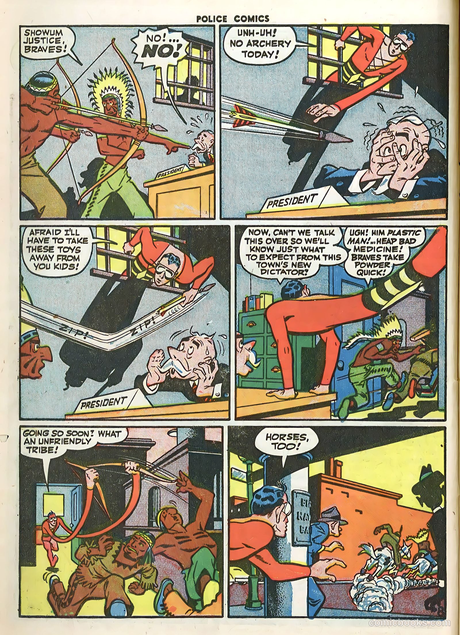 Police Comics #45 (1945) — page 10 of 60