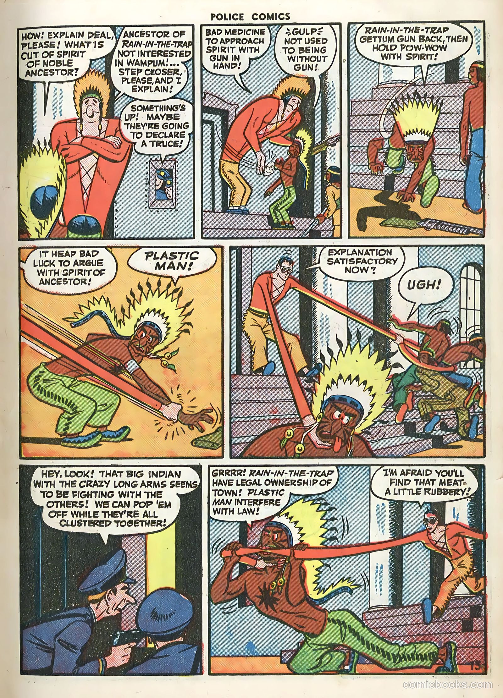 Police Comics #45 (1945) — page 15 of 60