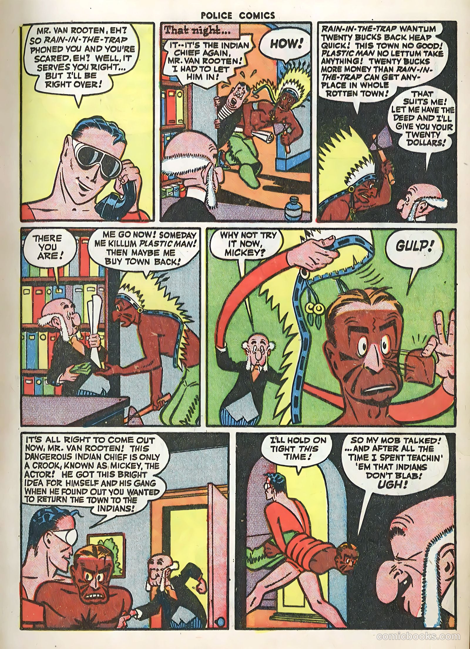 Police Comics #45 (1945) — page 17 of 60
