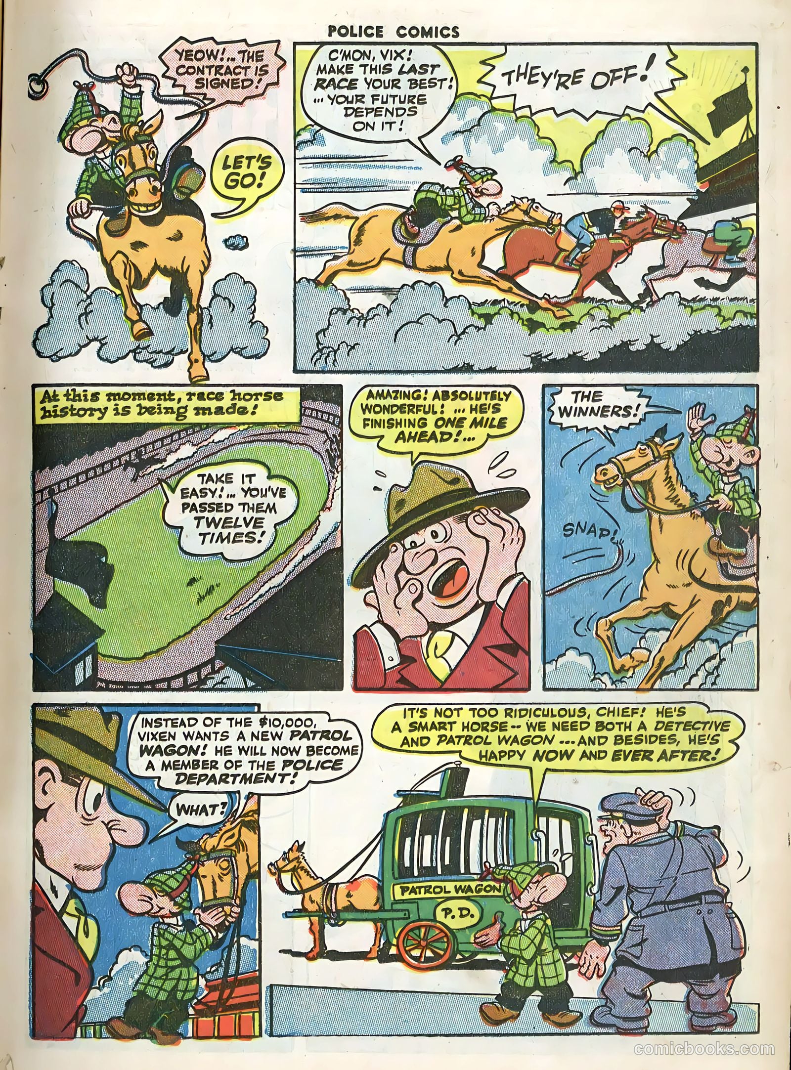 Police Comics #45 (1945) — page 23 of 60