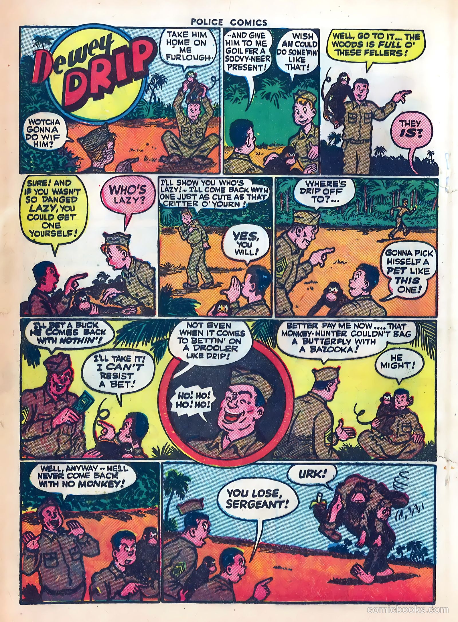 Police Comics #45 (1945) — page 30 of 60