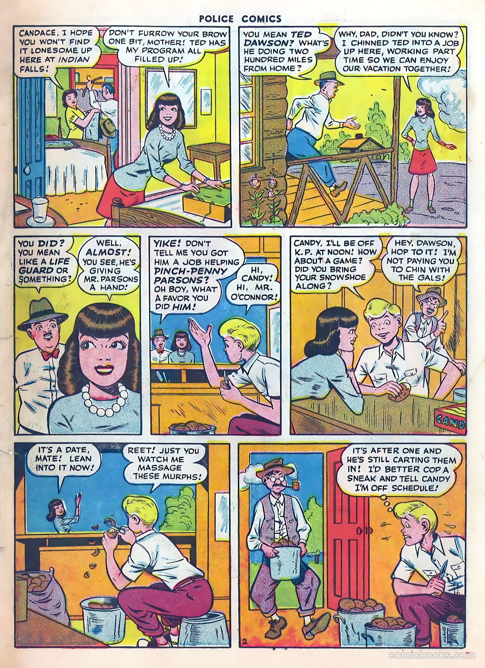 Police Comics #45 (1945) — page 32 of 60