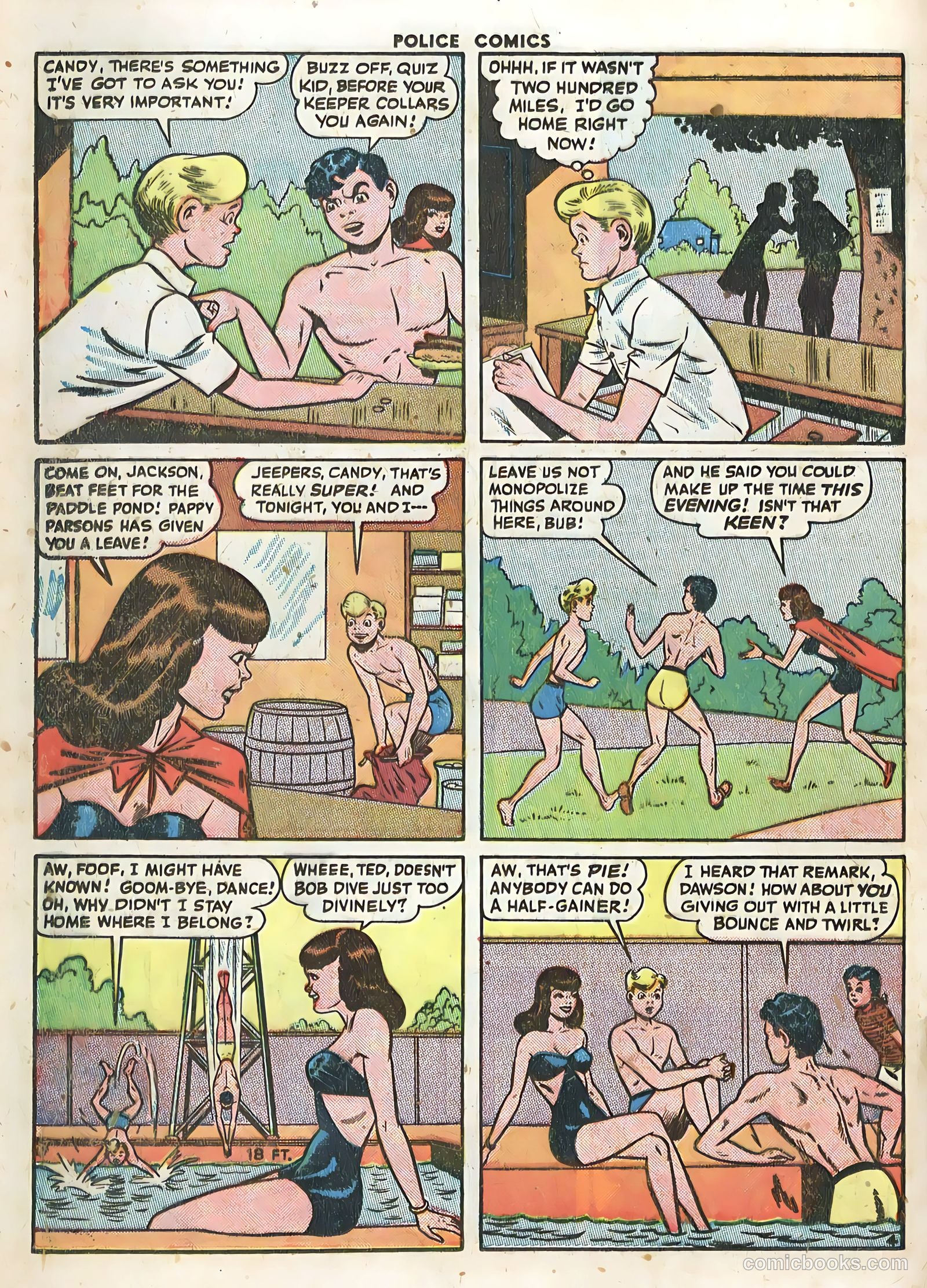 Police Comics #45 (1945) — page 34 of 60