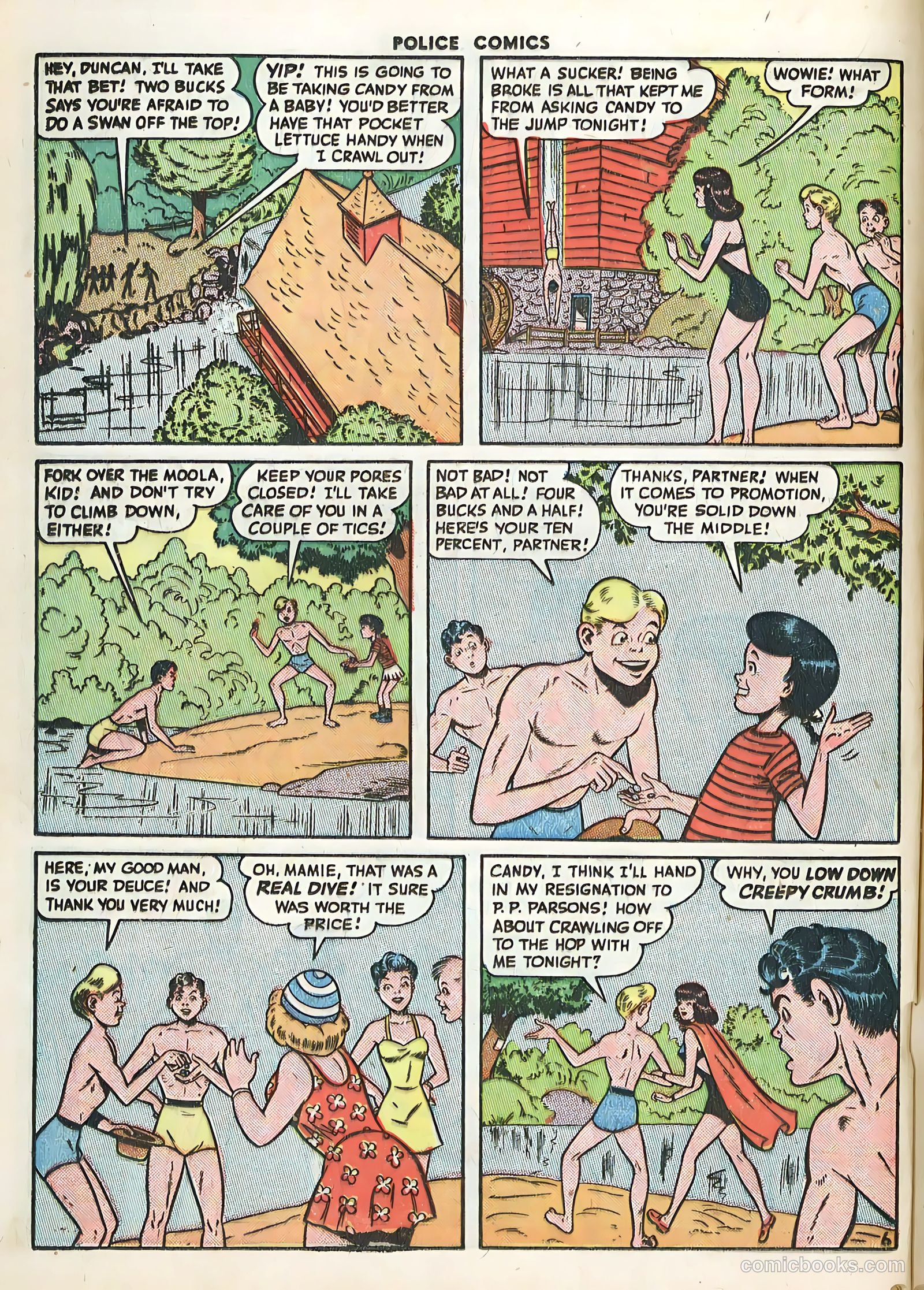 Police Comics #45 (1945) — page 36 of 60