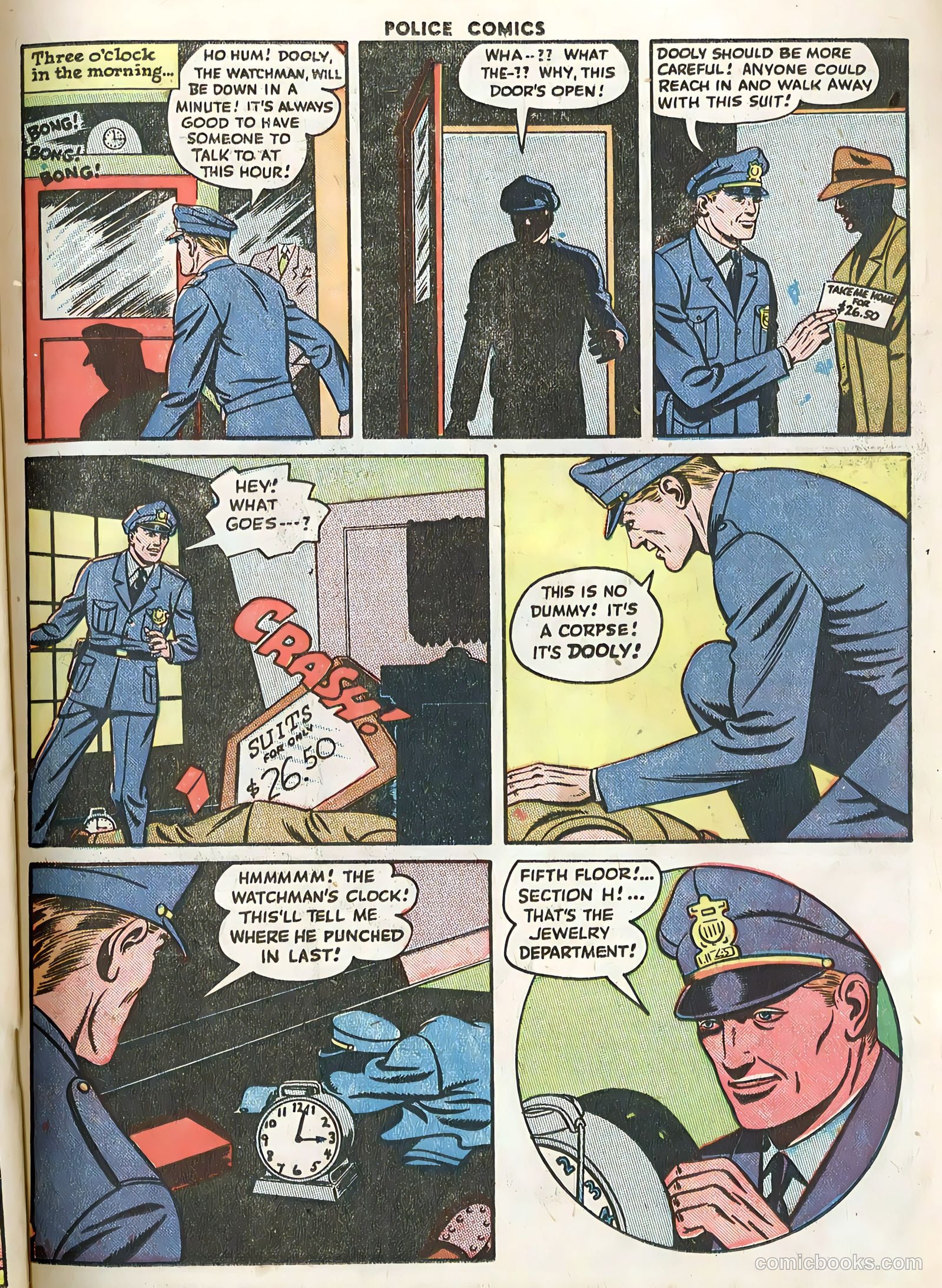 Police Comics #45 (1945) — page 39 of 60