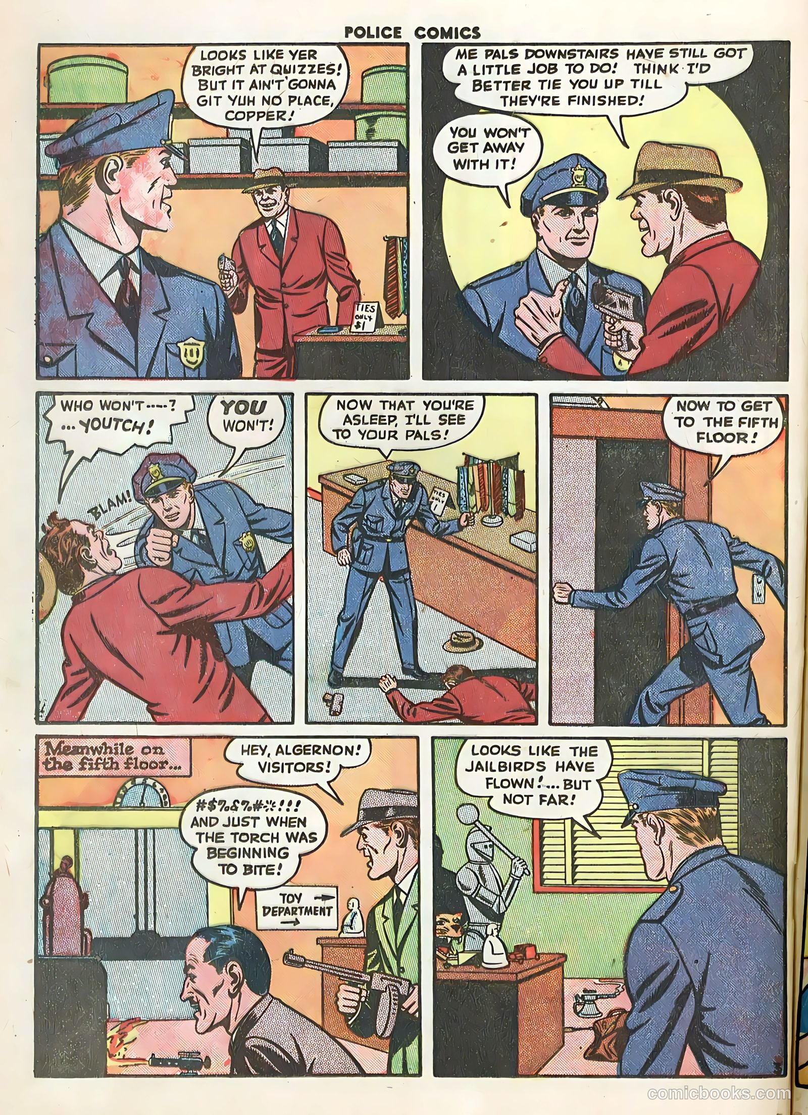 Police Comics #45 (1945) — page 40 of 60