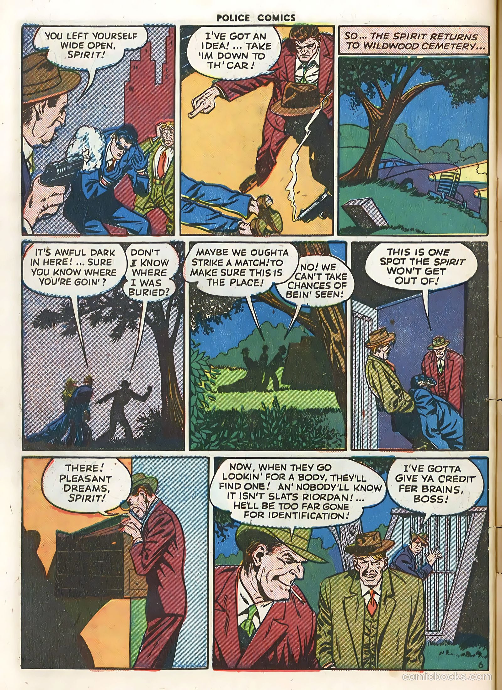 Police Comics #45 (1945) — page 56 of 60