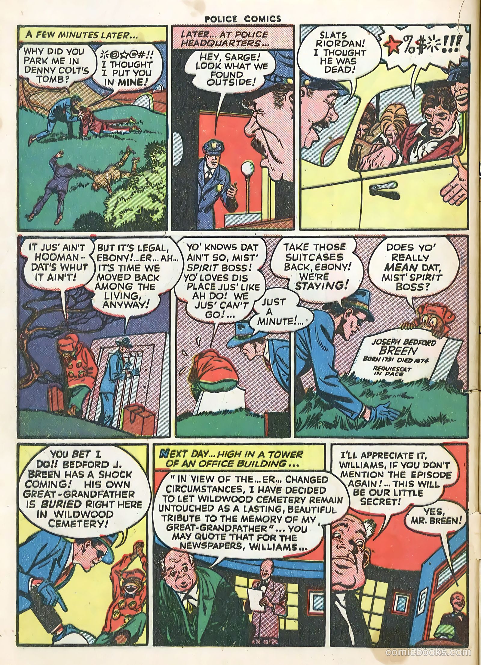 Police Comics #45 (1945) — page 58 of 60