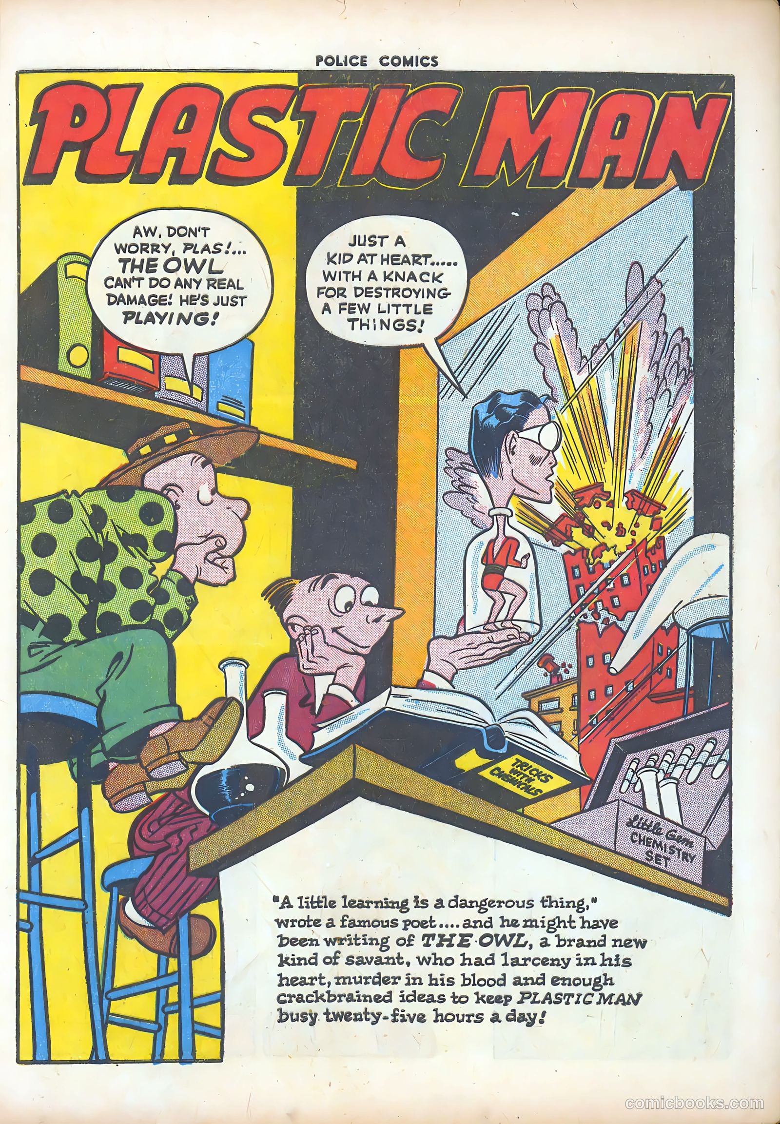 Police Comics #46 (1945) — page 4 of 61