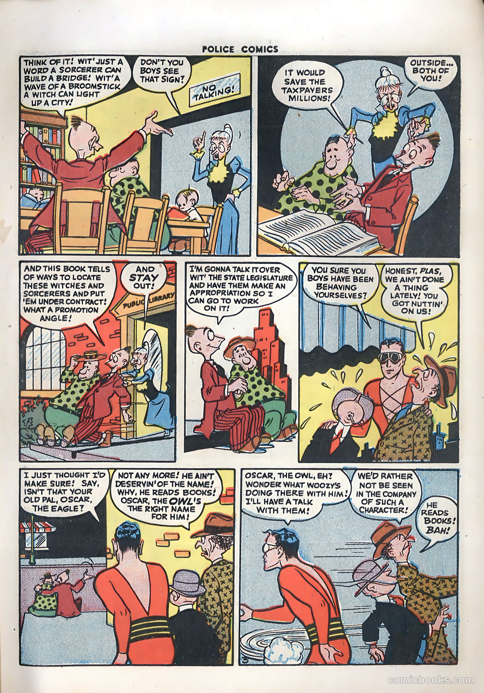 Police Comics #46 (1945) — page 6 of 61
