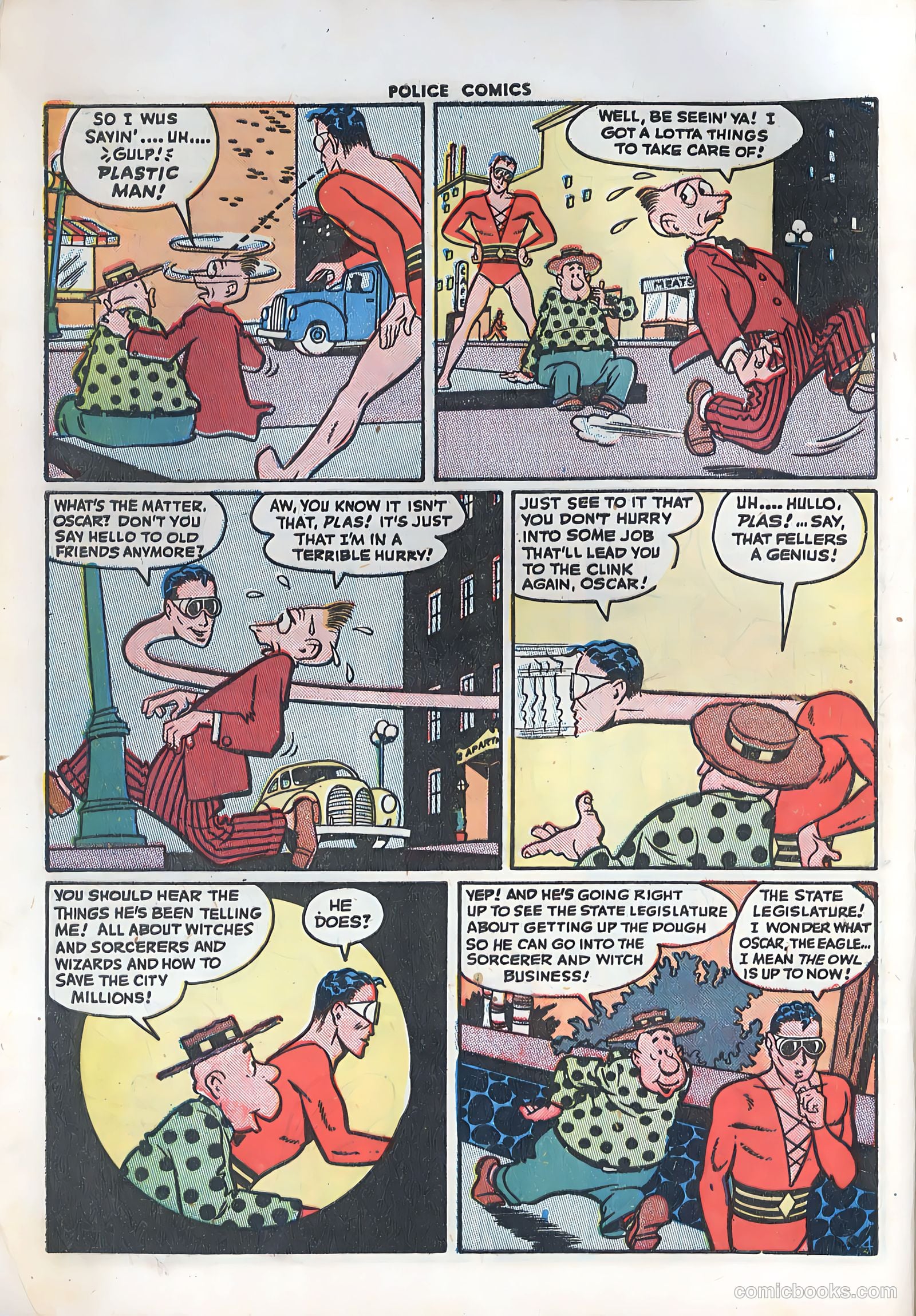 Police Comics #46 (1945) — page 7 of 61