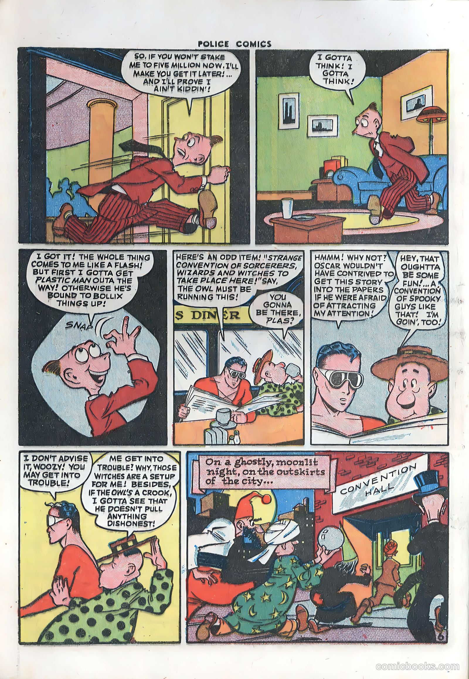 Police Comics #46 (1945) — page 9 of 61