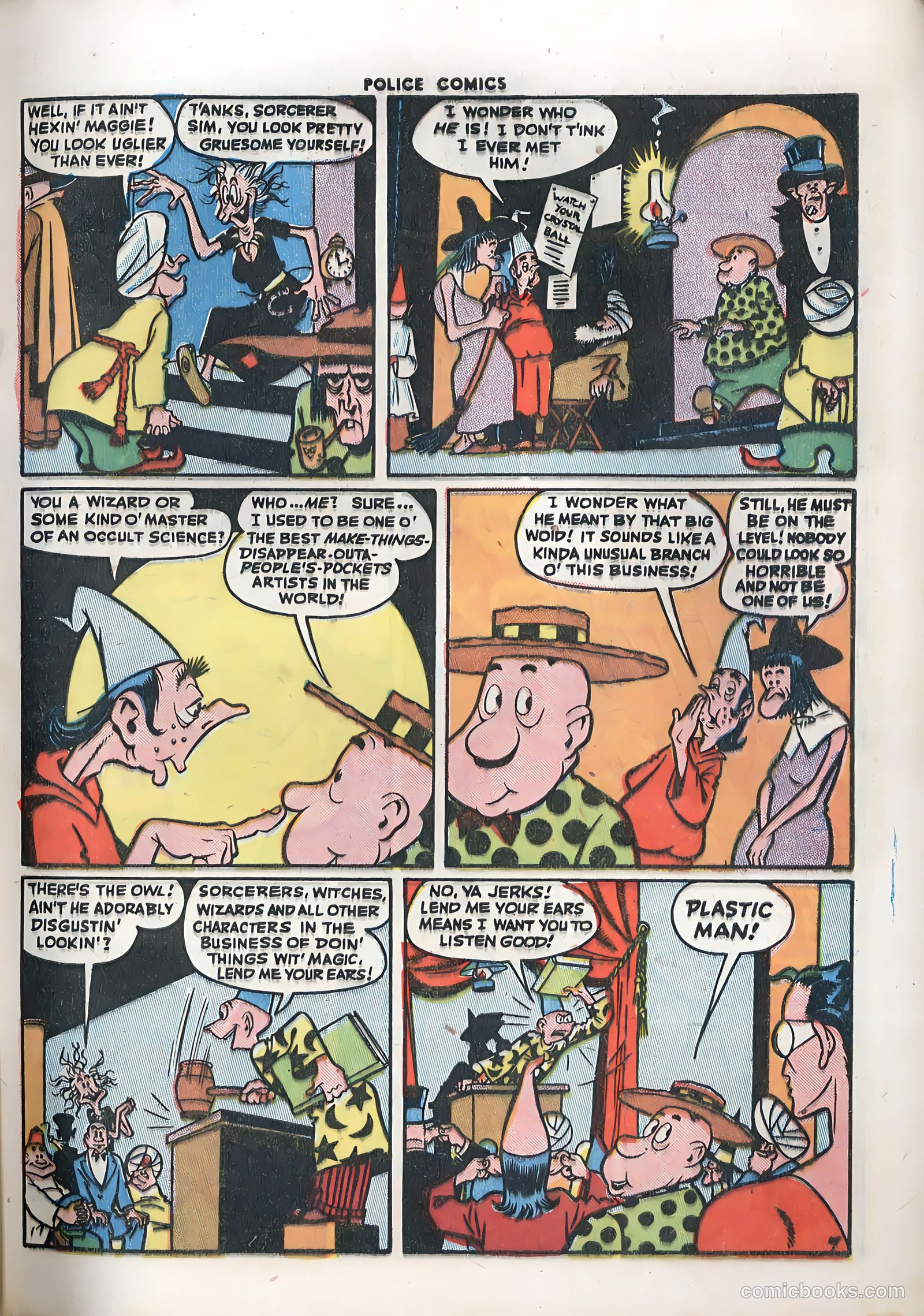 Police Comics #46 (1945) — page 10 of 61